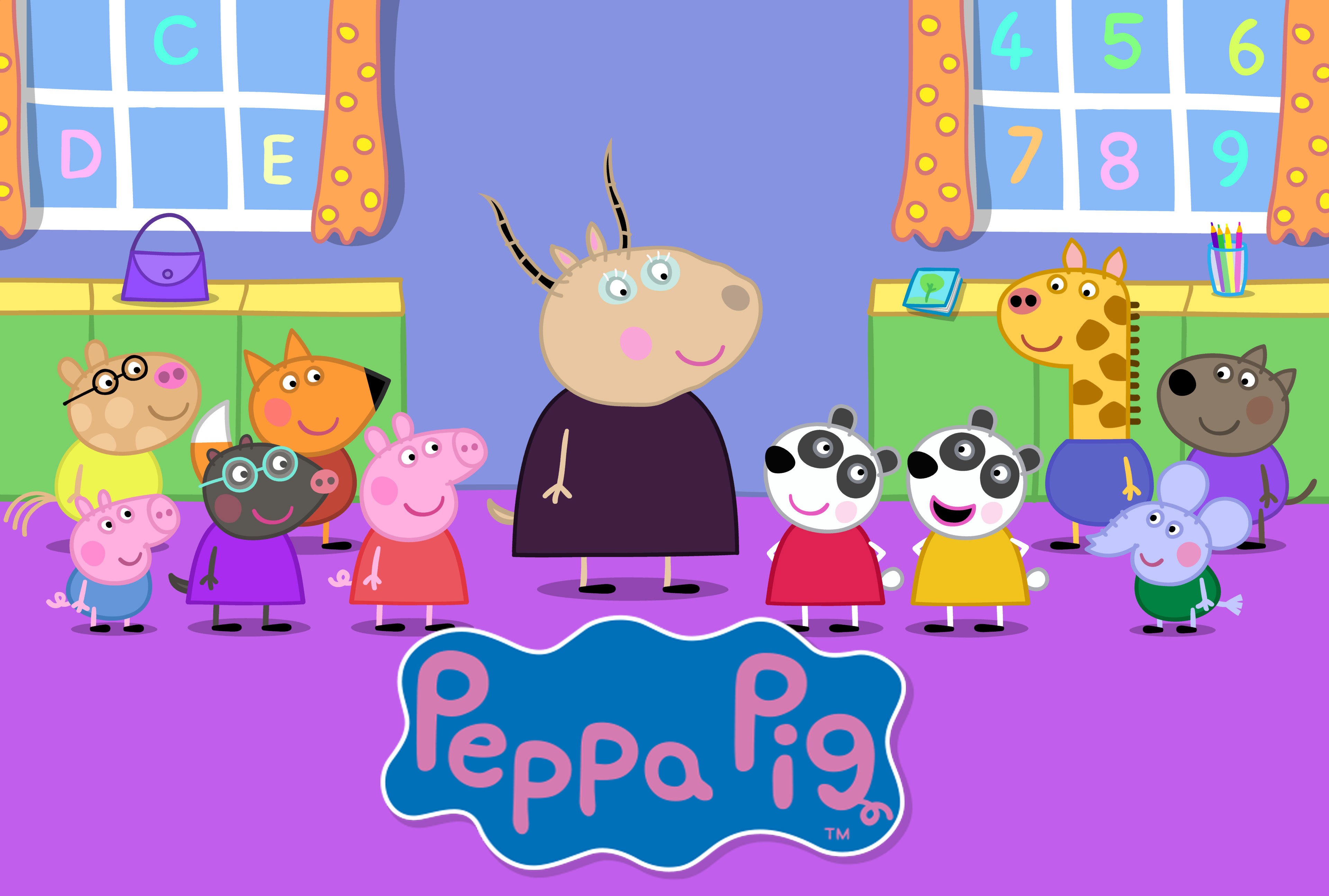 Peppa Pig, Desenho animado, Séries de TV