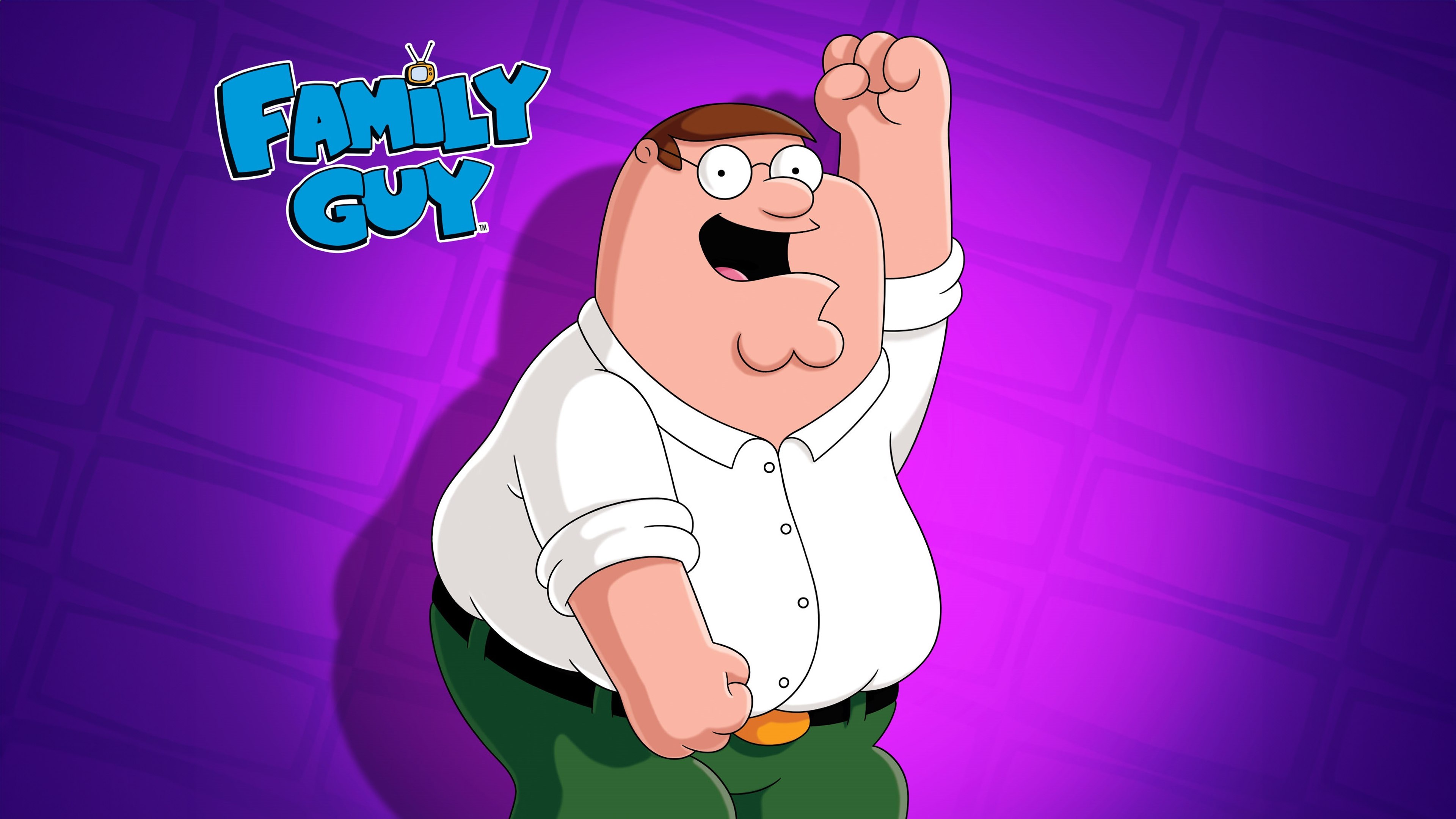 Peter Griffin, Family Guy, Fundo roxo