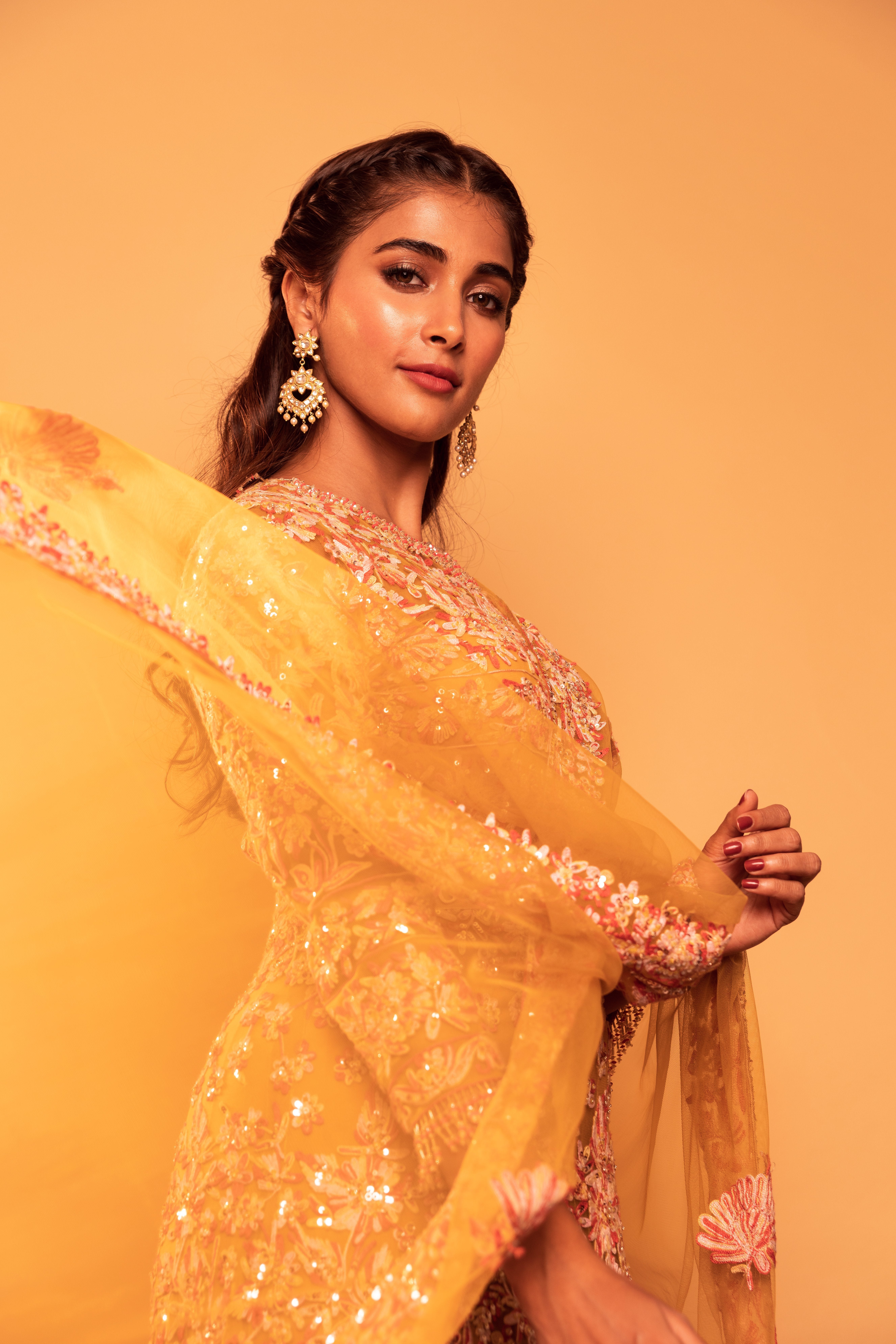 Pooja Hegde, Atriz indiana, Atriz de Bollywood, Atriz linda, 5K