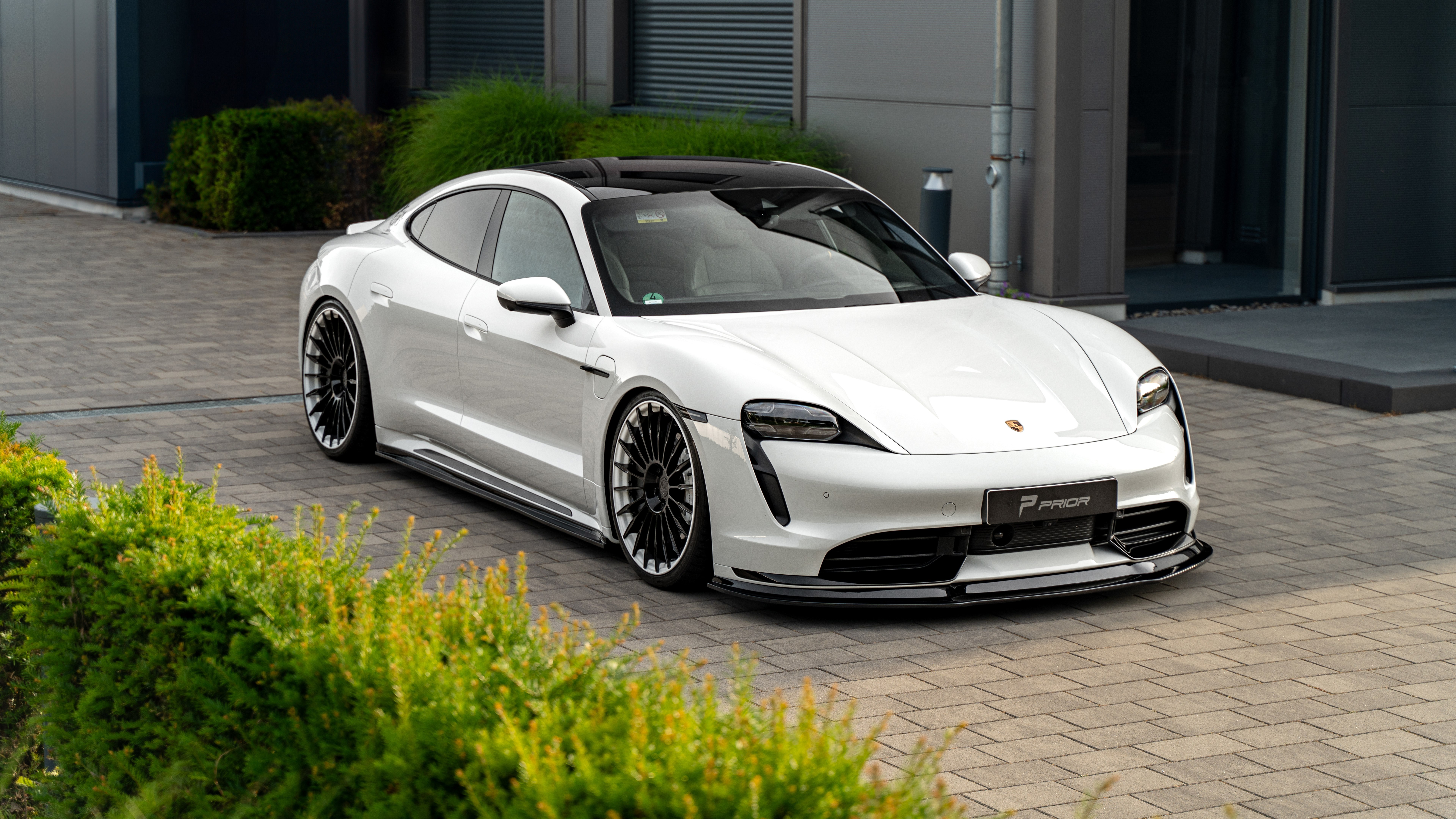 Porsche Taycan, Prior Design, Pacote Aerodinâmico, 5K, 8K