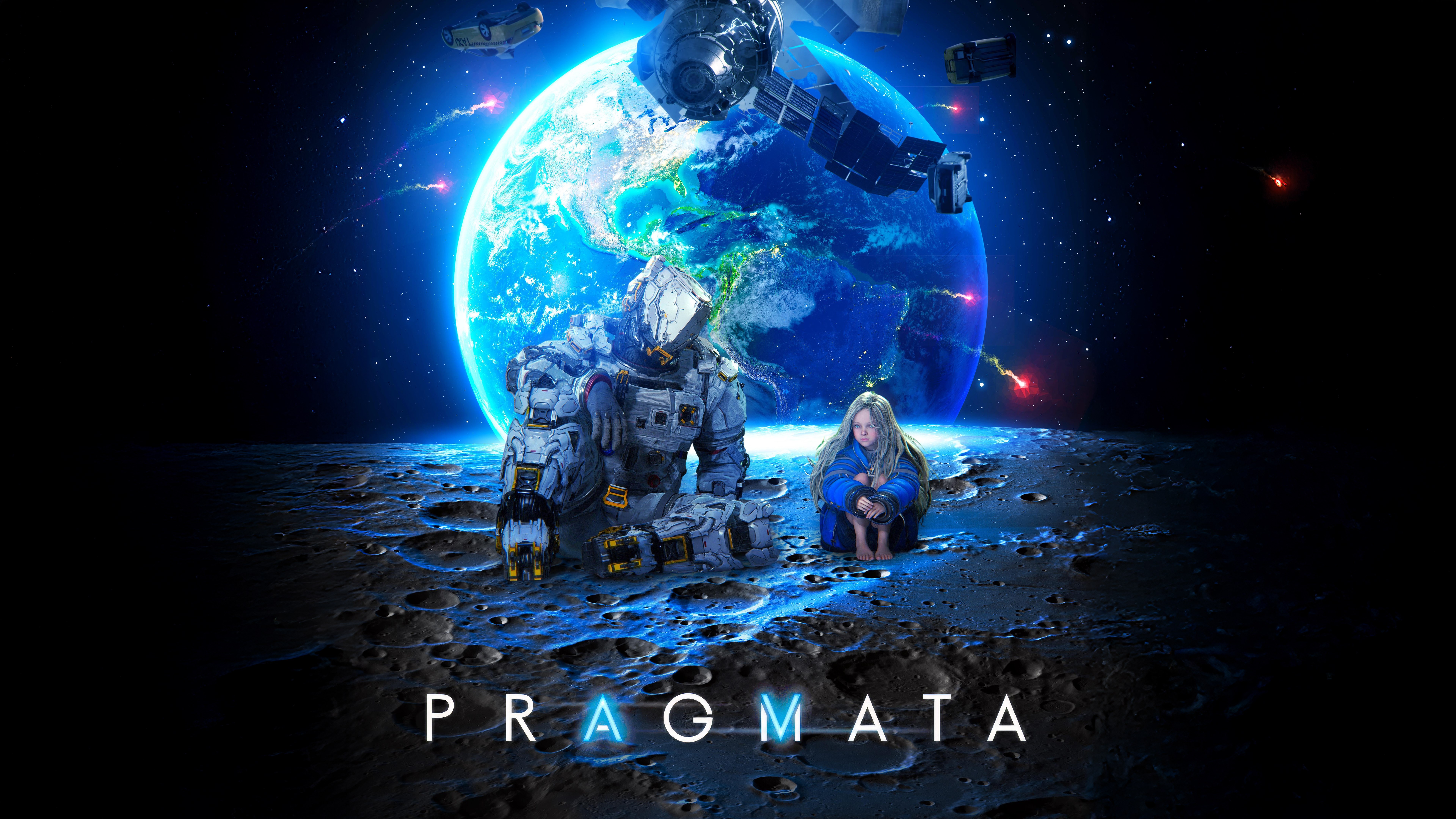 Pragmata, 8K, Diana (Pragmata), Hugh (Pragmata), Jogos de 2026, 5K, Planeta Terra