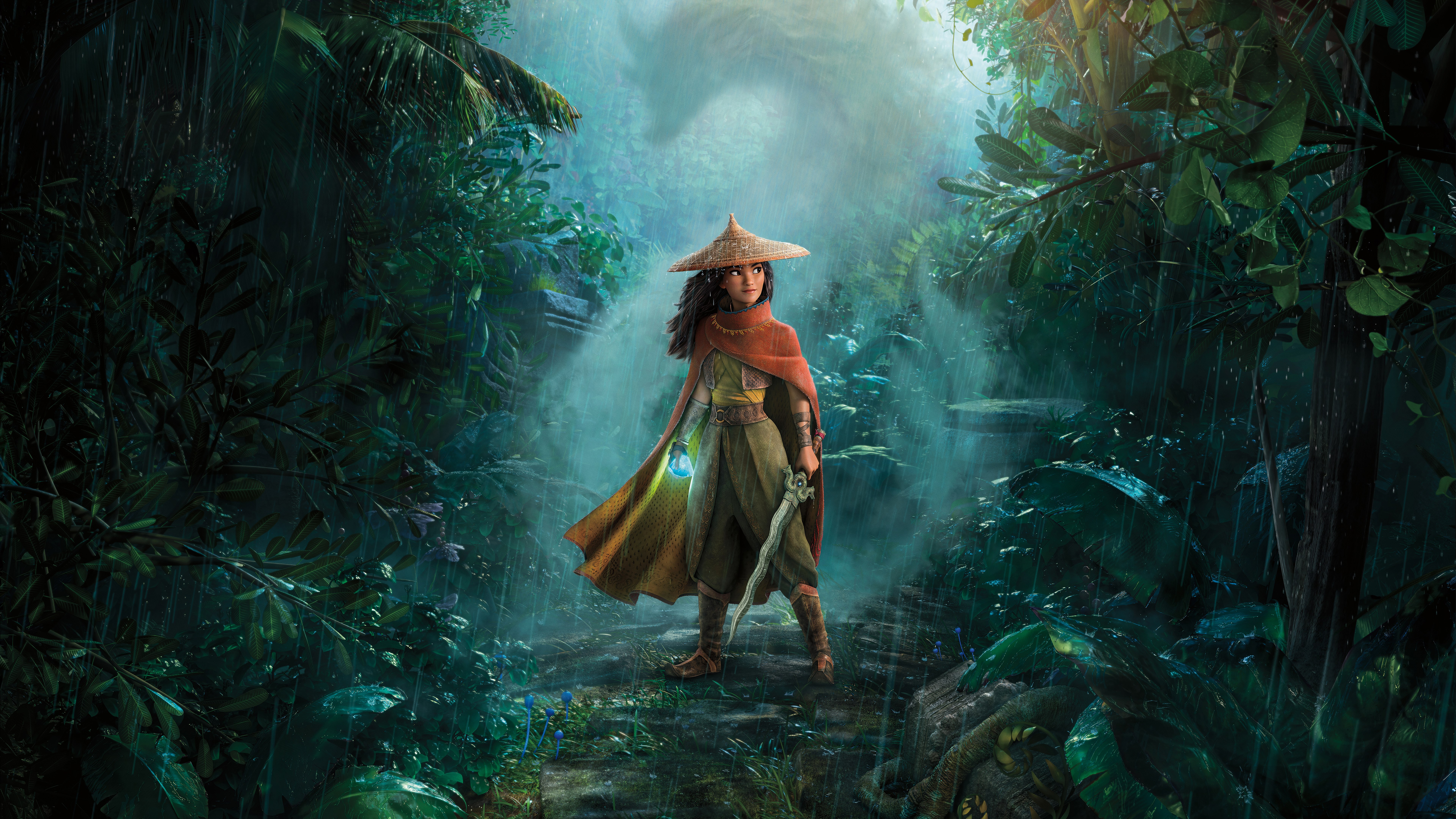 Raya e o Último Dragão, Animação, Aventura, Filmes de 2021, 8K