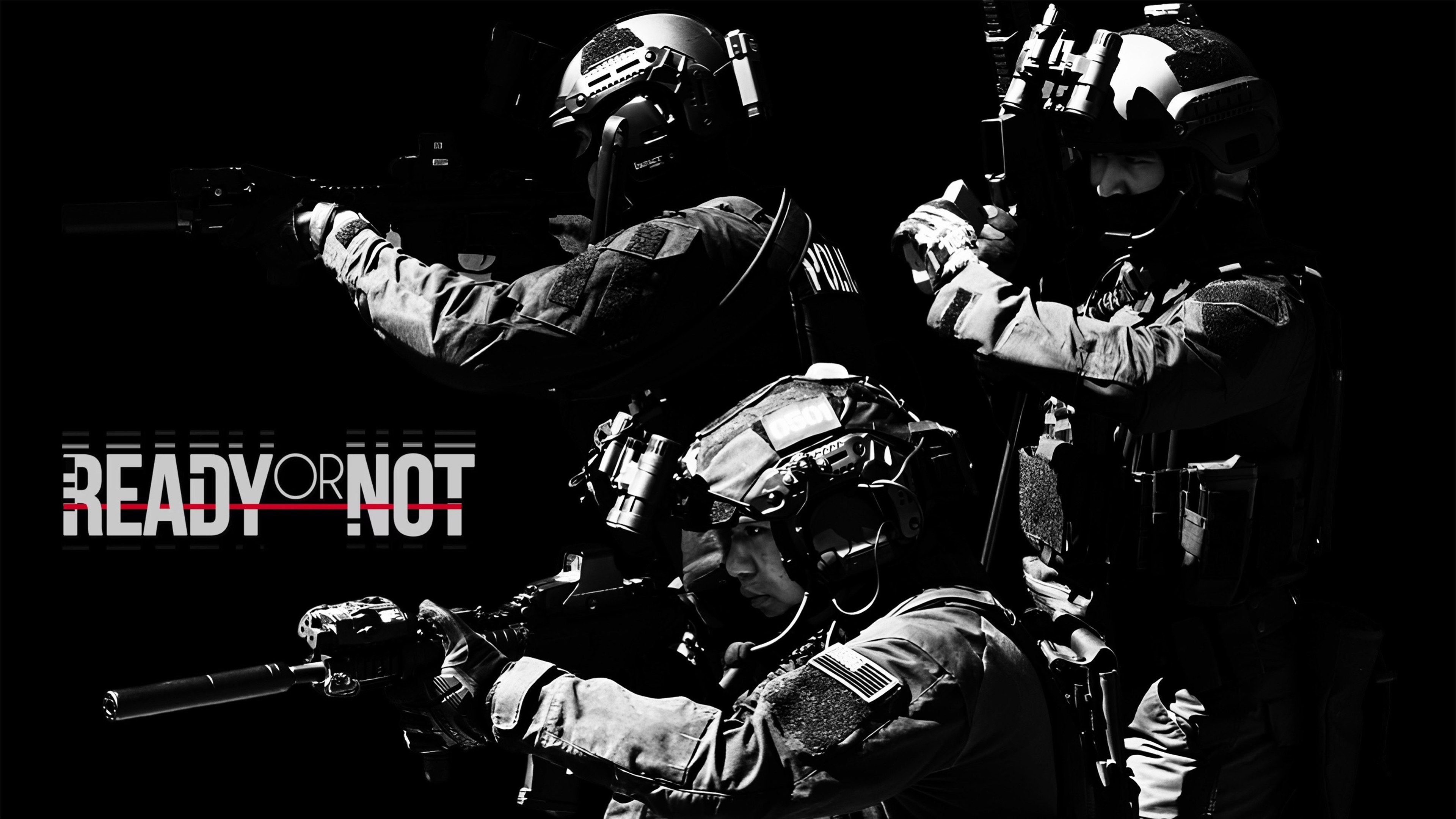 Ready or Not, Fundo preto, SWAT, Videogame