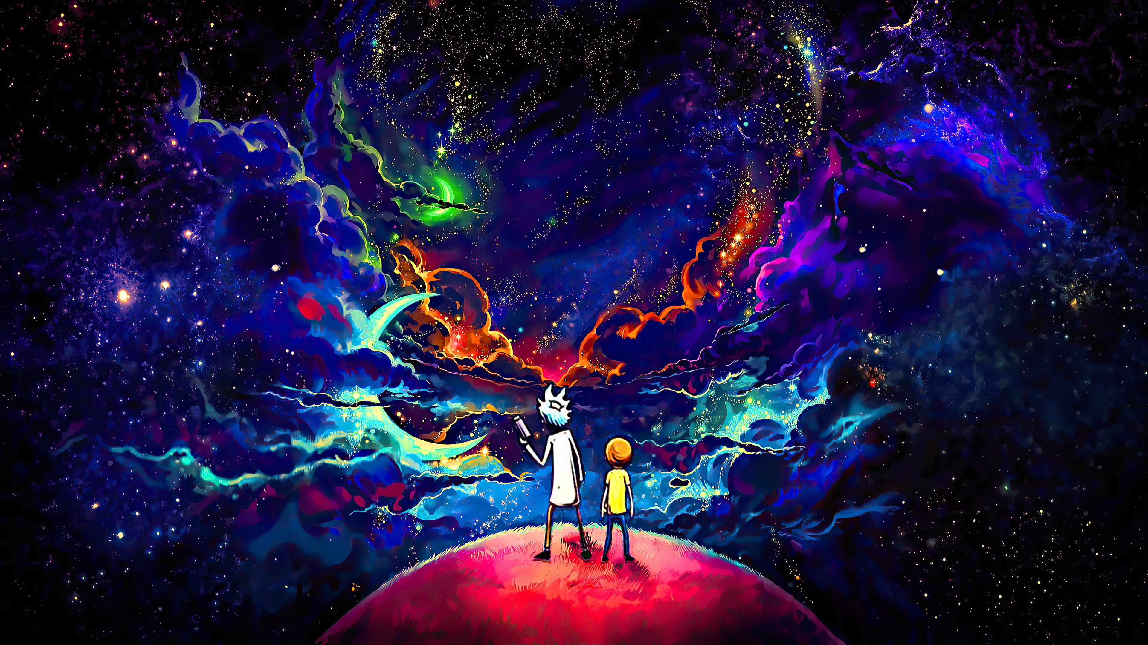 Rick and Morty, Rick Sanchez, Morty Smith