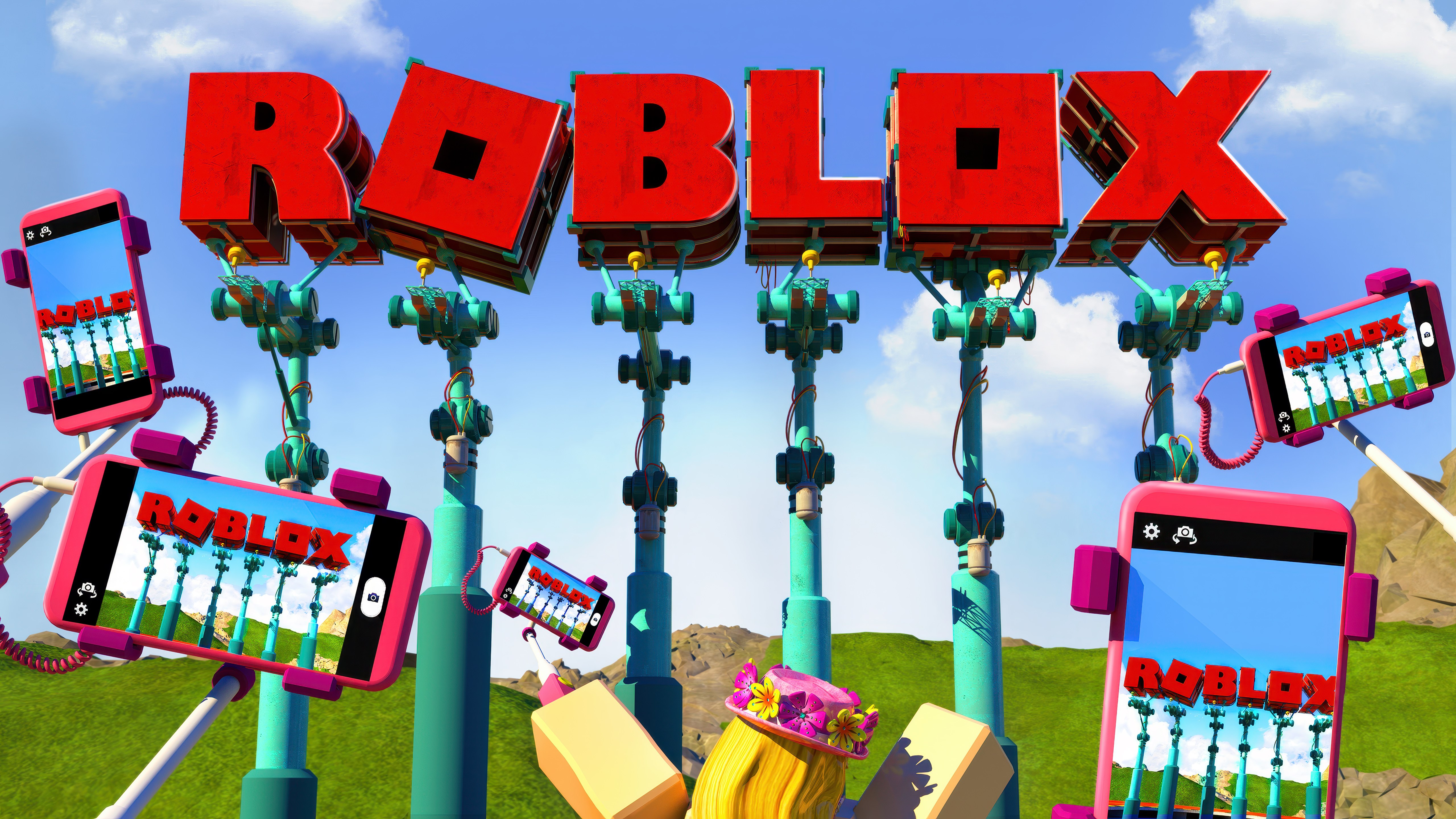 Roblox, Pôster, 5K, Arte de jogo, Videogame