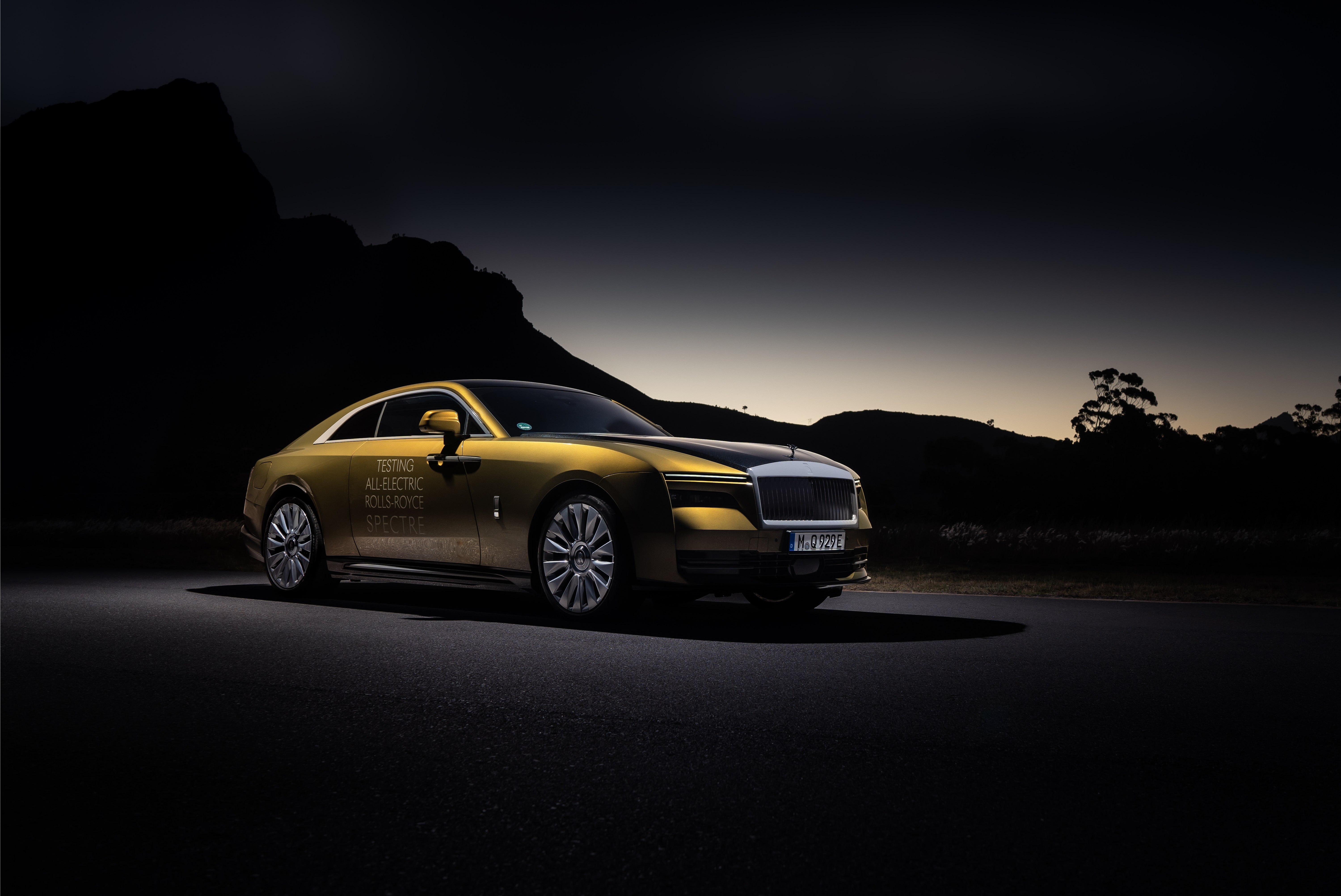 Rolls-Royce Spectre, Carros de luxo, Carros elétricos de luxo, 5K