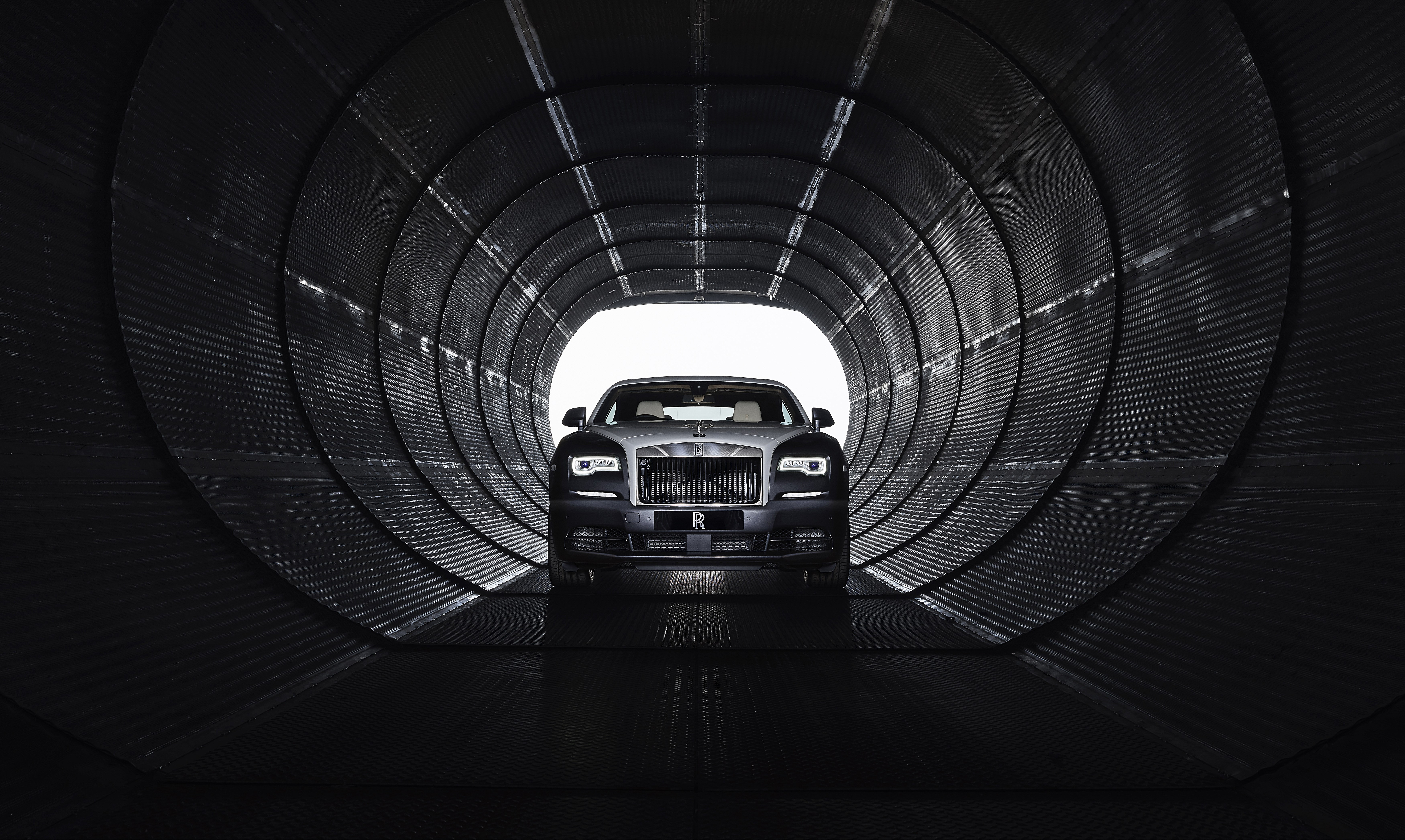 Rolls-Royce Wraith, 5K, 8K, Tema escuro