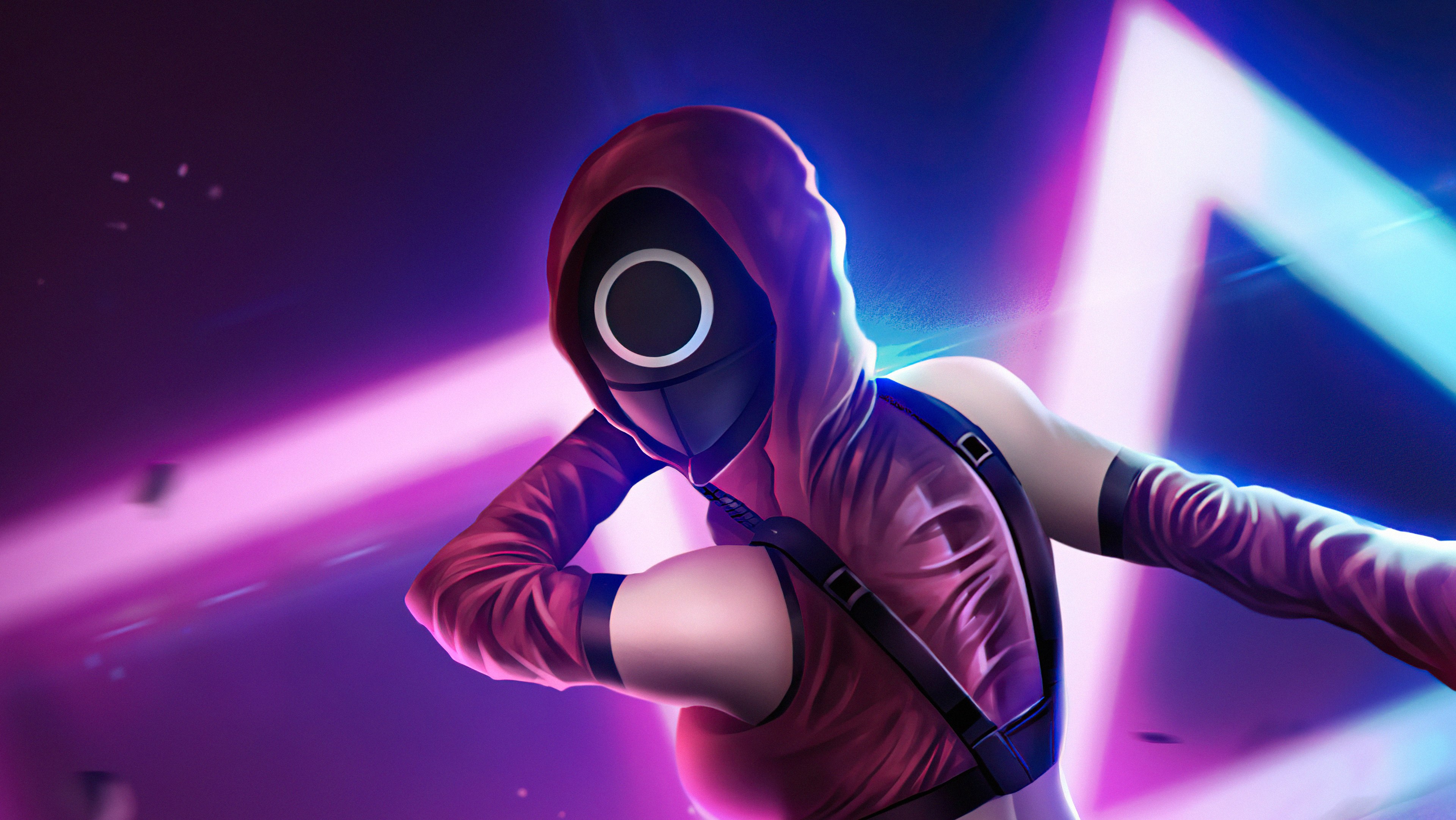Round 6, Fan Art, Neon, Séries de 2021