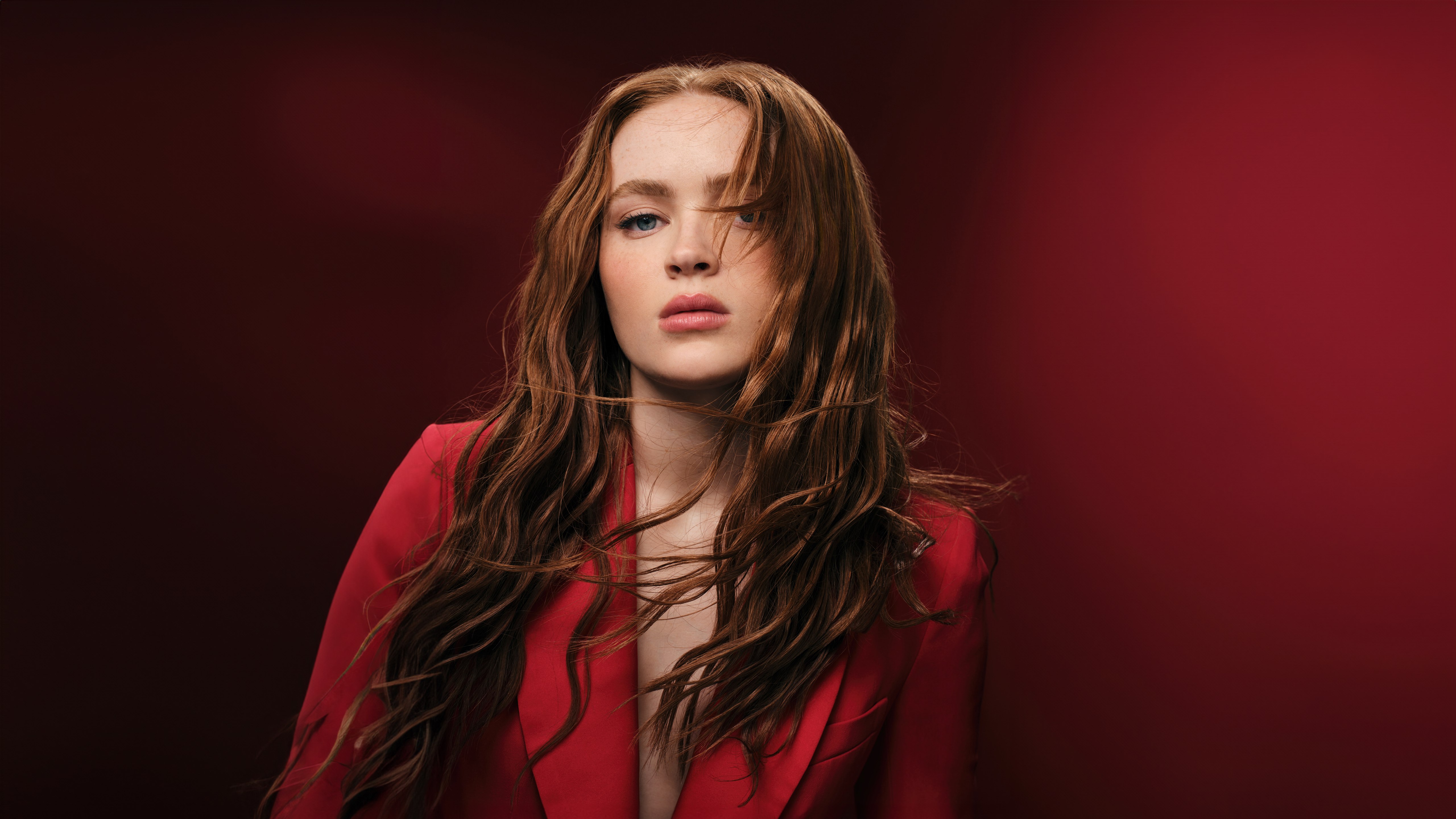 Sadie Sink, Retrato, Atriz americana, 5K