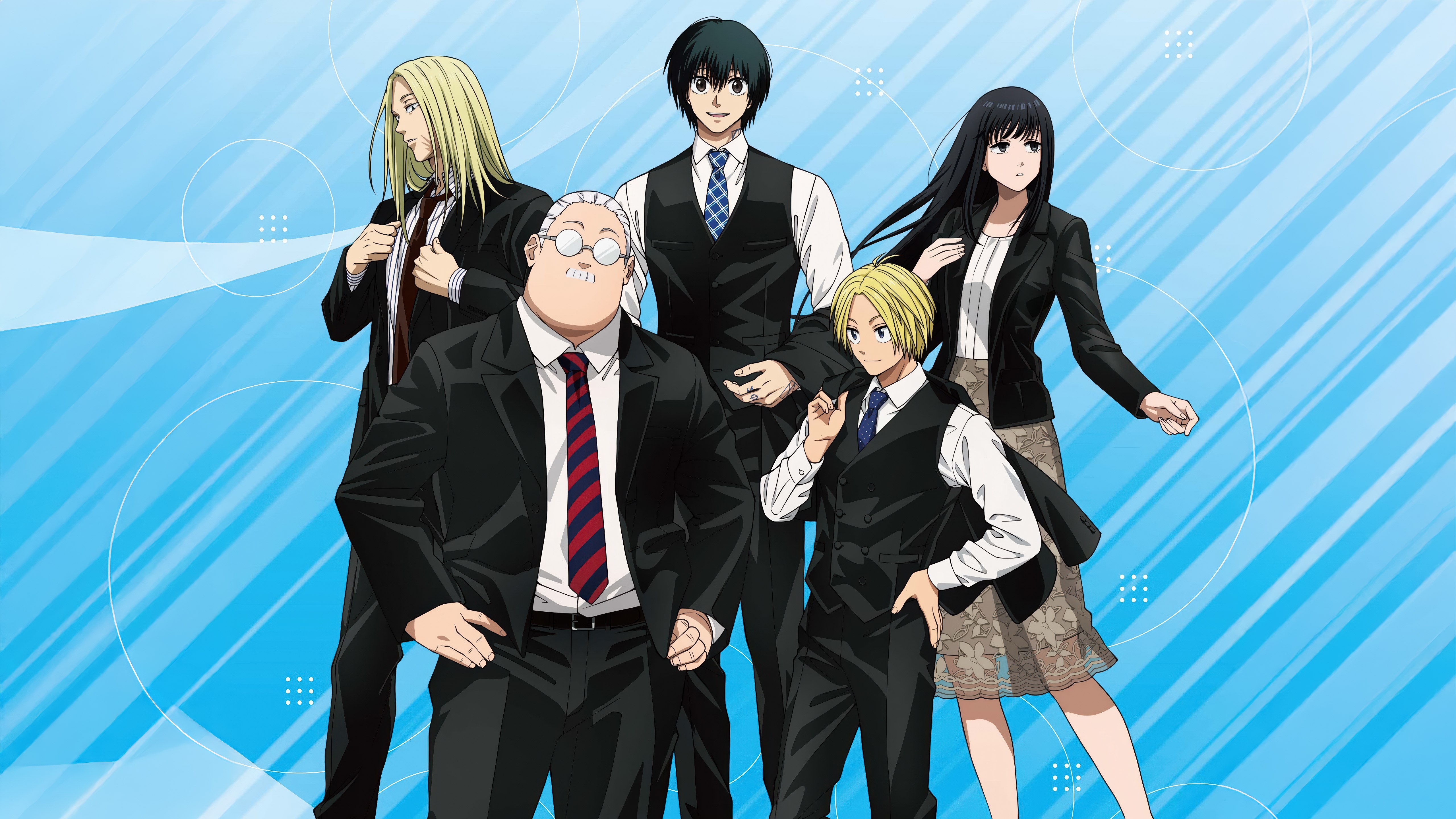 Sakamoto Days, Pôster de anime, 5K, Taro Sakamoto, Shin Asakura, Yoichi Nagumo