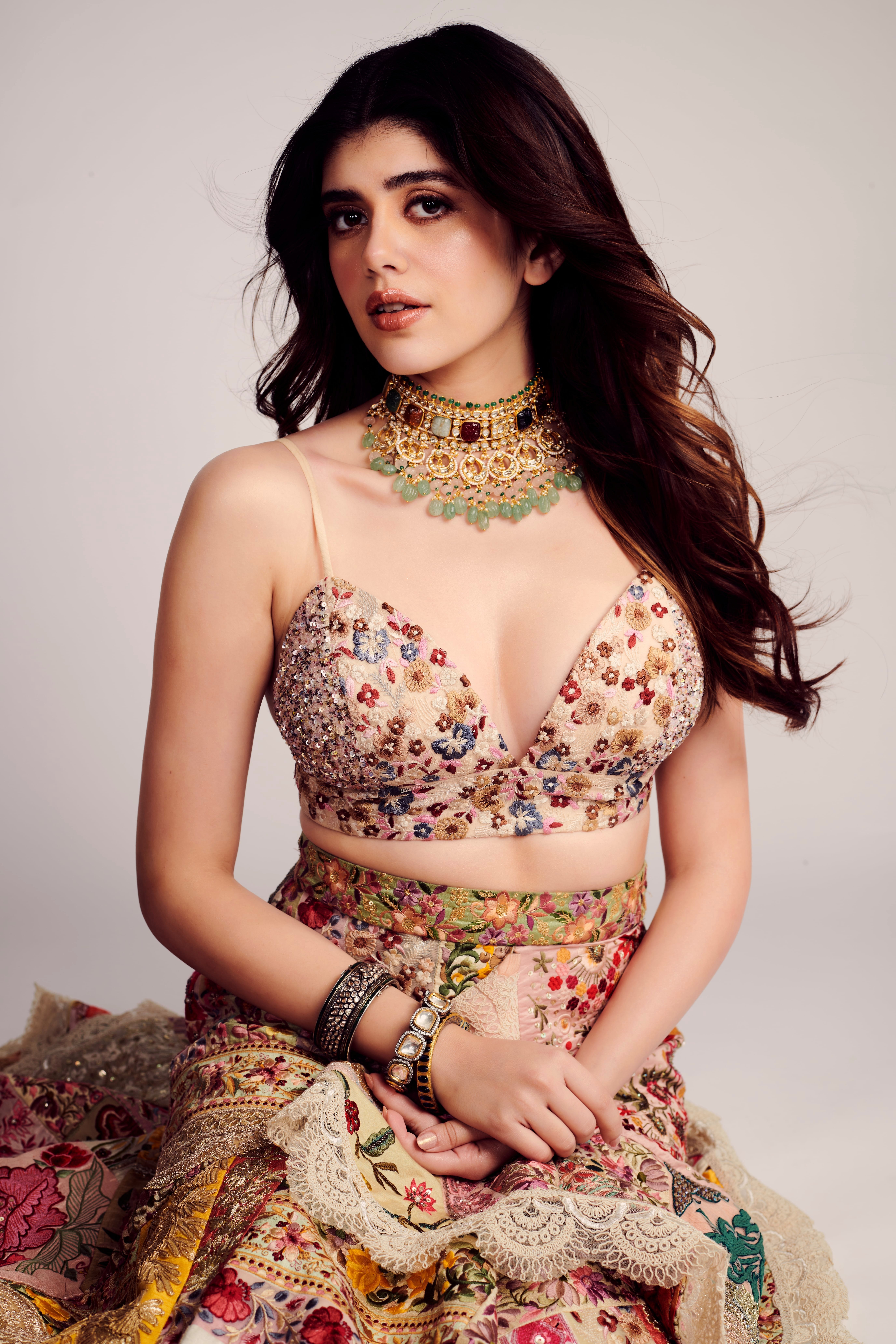 Sanjana Sanghi, 2023, Atriz indiana, Retrato, 5K