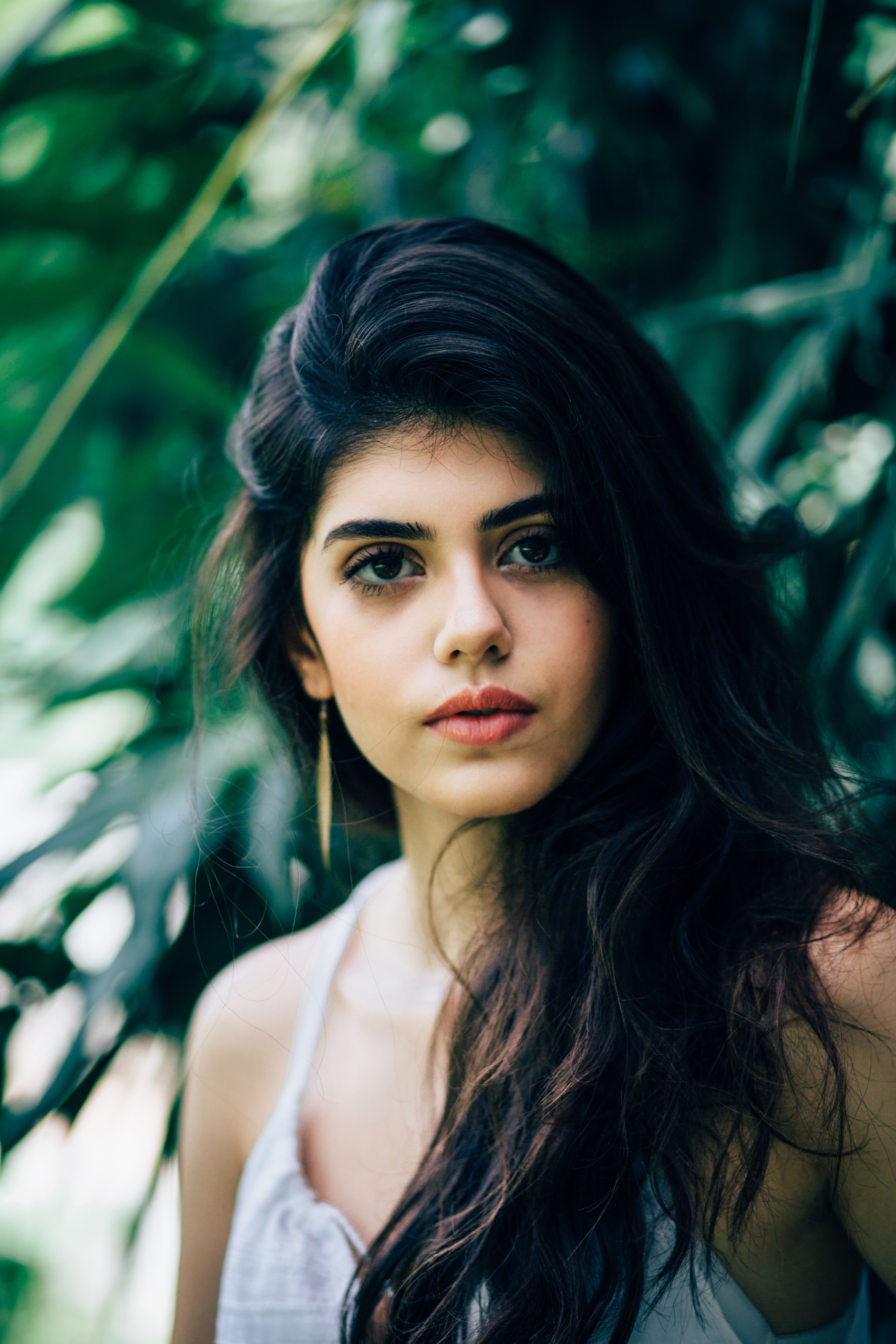 Sanjana Sanghi, Close-up, Atriz de Dil Bechara, Linda atriz, Atriz de Bollywood, Atriz indiana