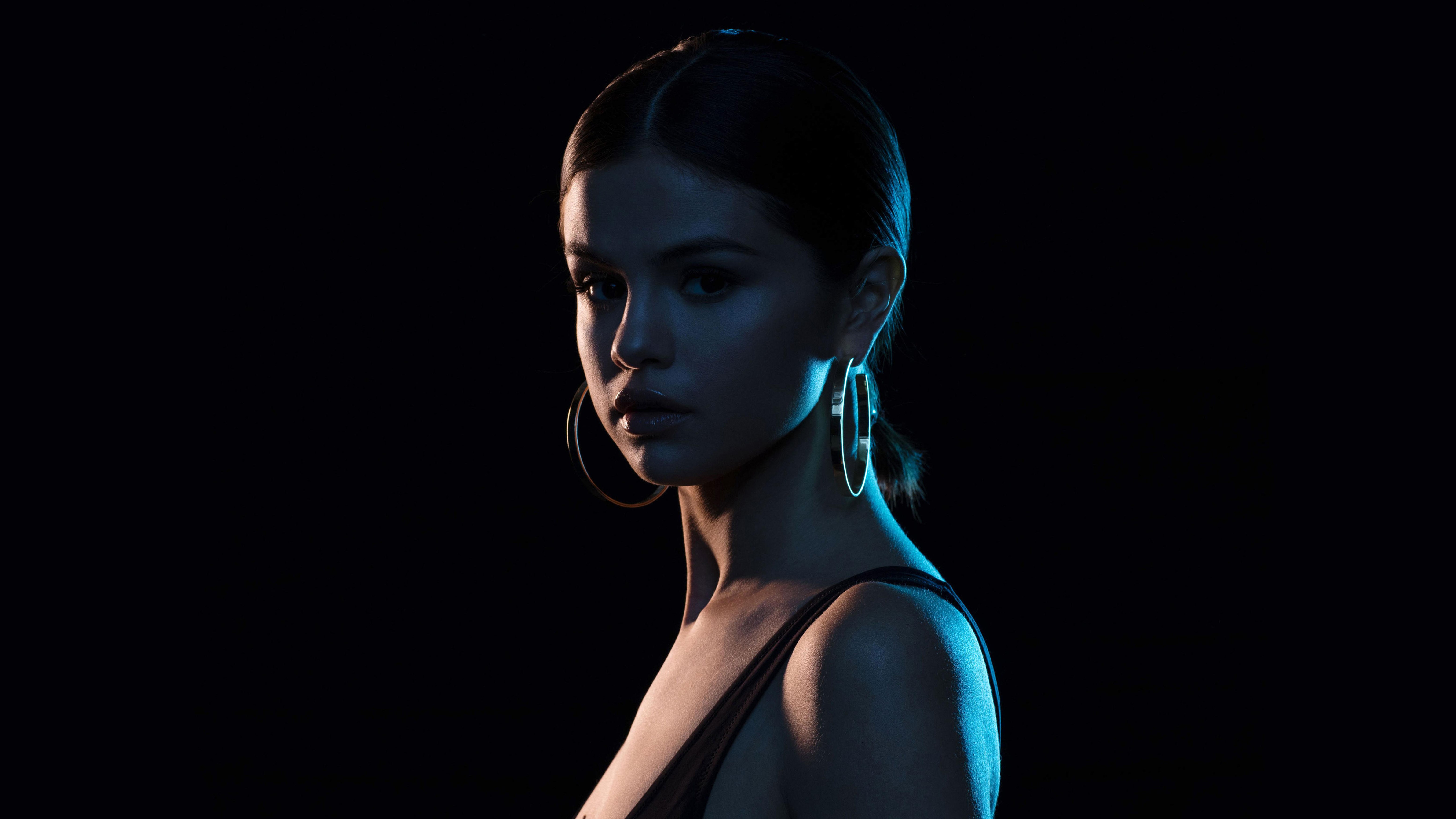 Selena Gomez, It Ain't Me, Fundo preto, 5K
