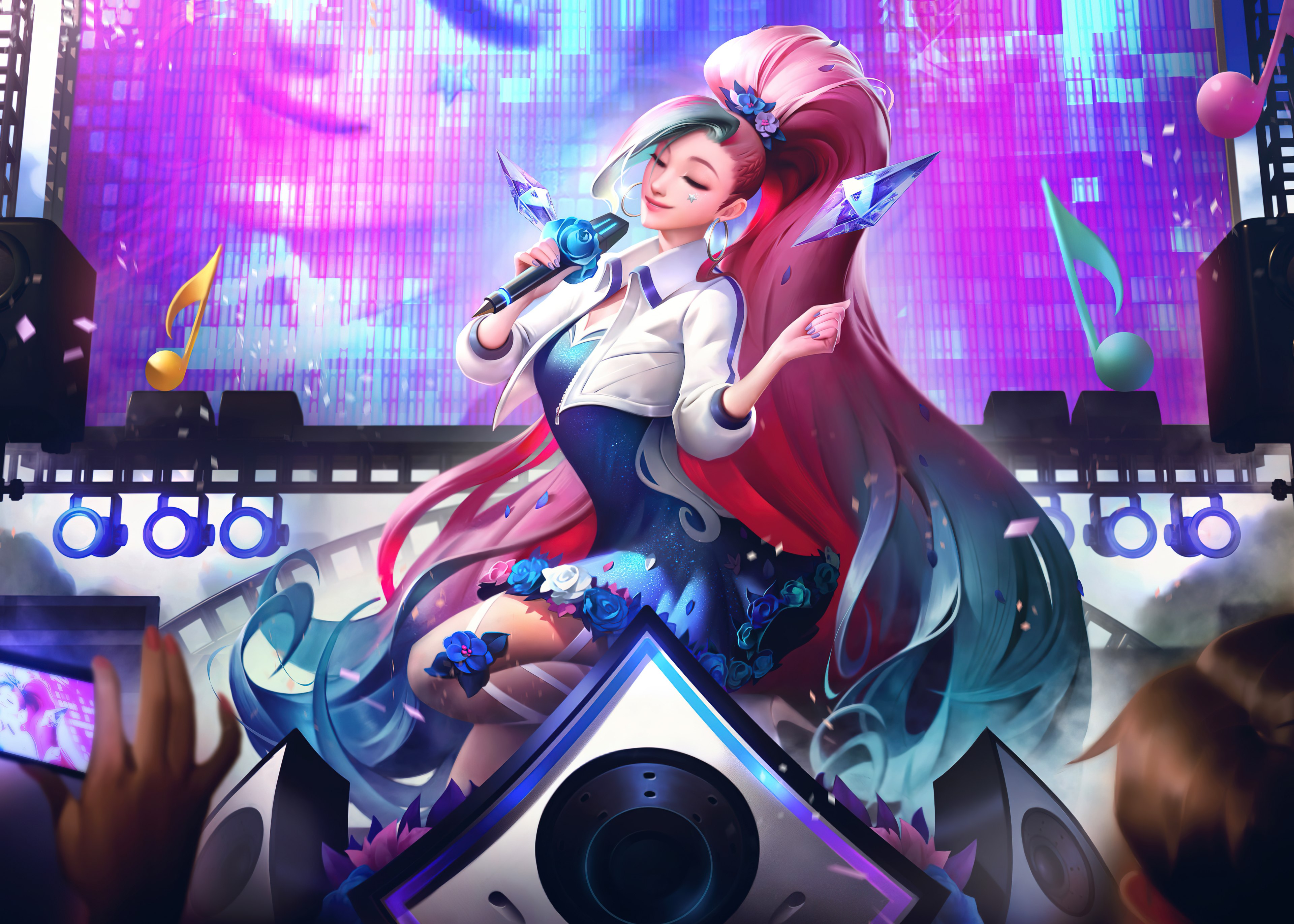 Seraphine, KDA, League of Legends, K-pop