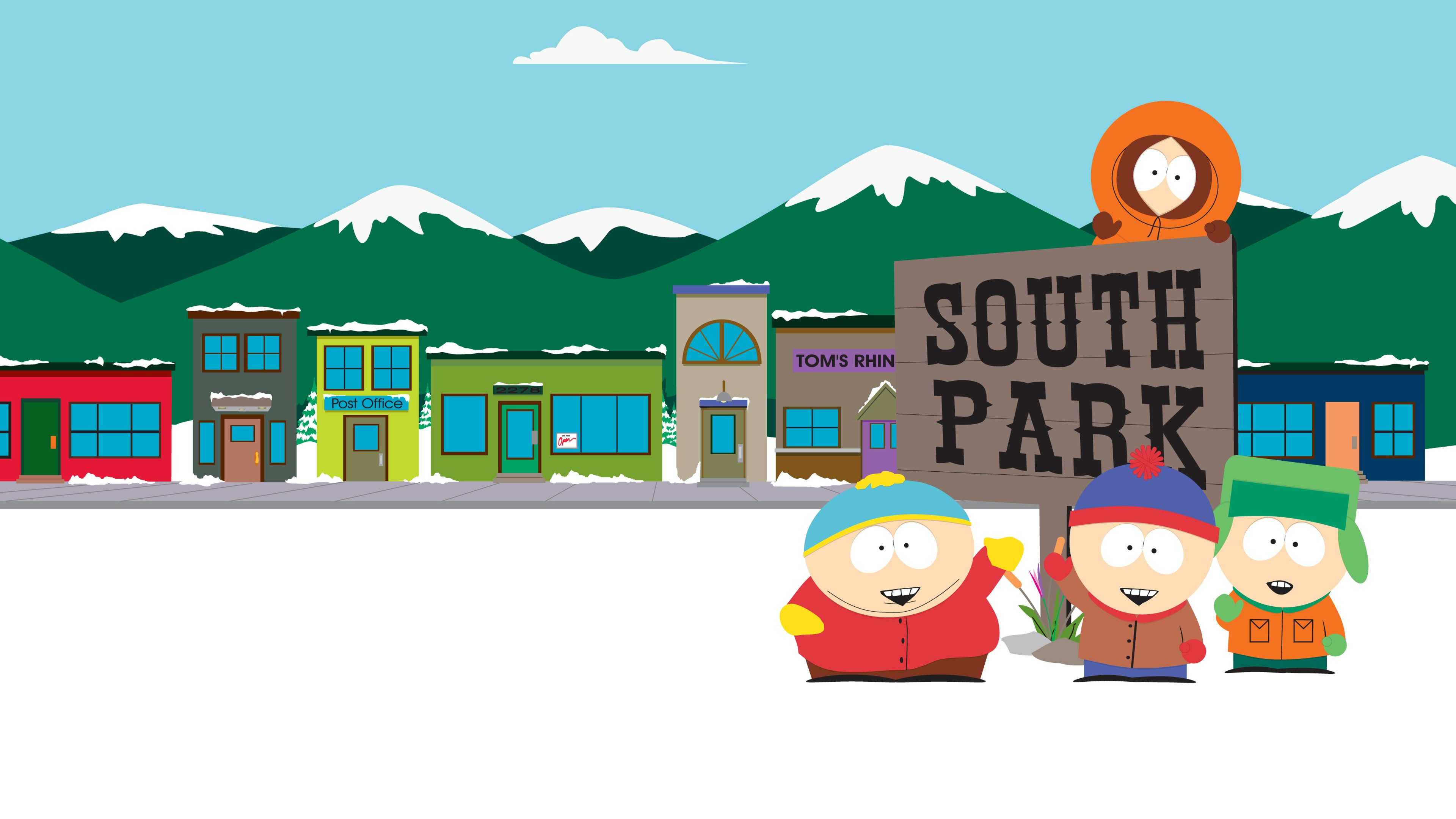 South Park, Série animada, Eric Cartman, Stan Marsh, Kyle Broflovski, Kenneth McCormick (Kenny)