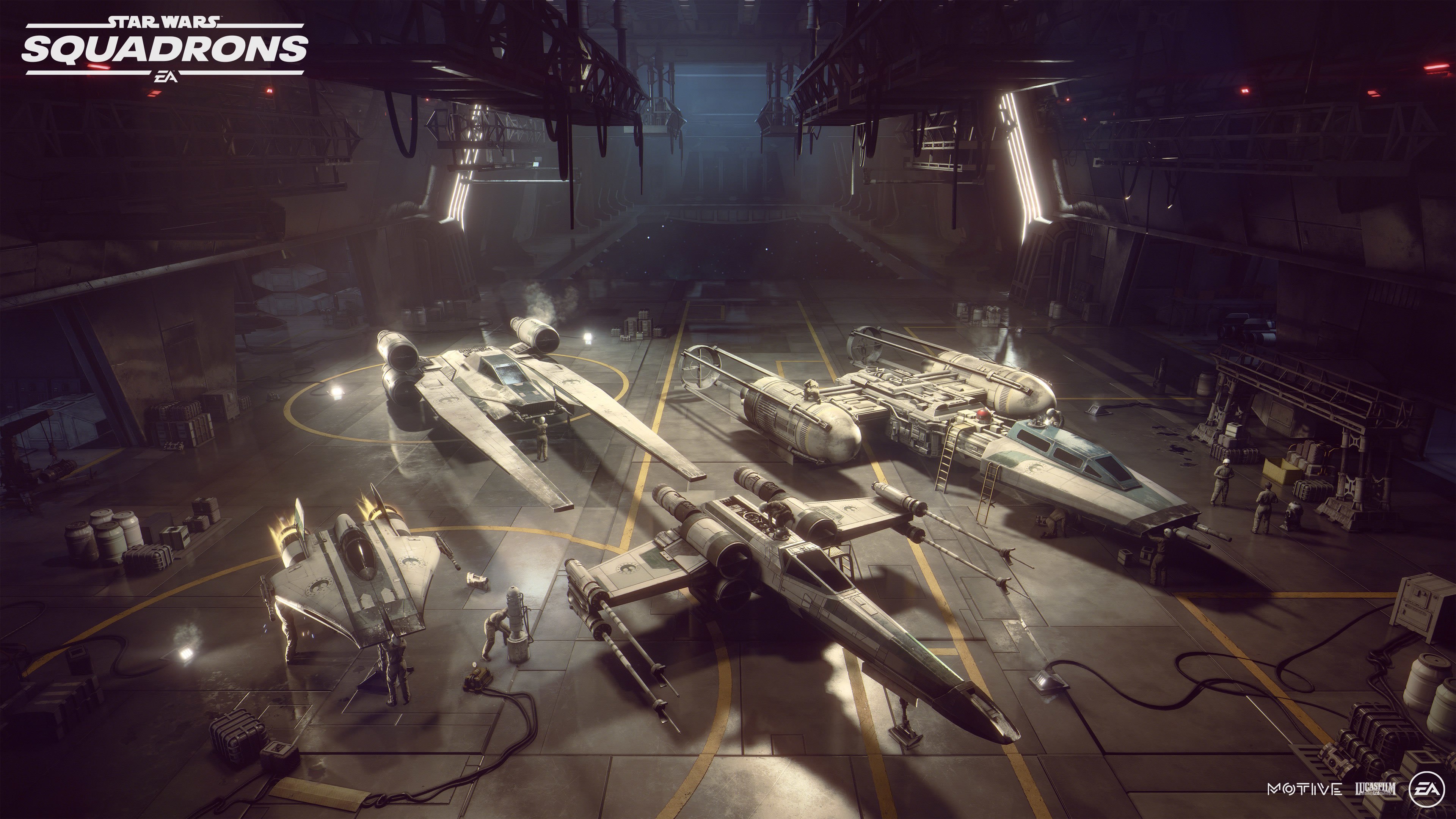Star Wars: Squadrons, Hangar, Jogos para PC, PlayStation 4, Xbox One, Jogos de 2020