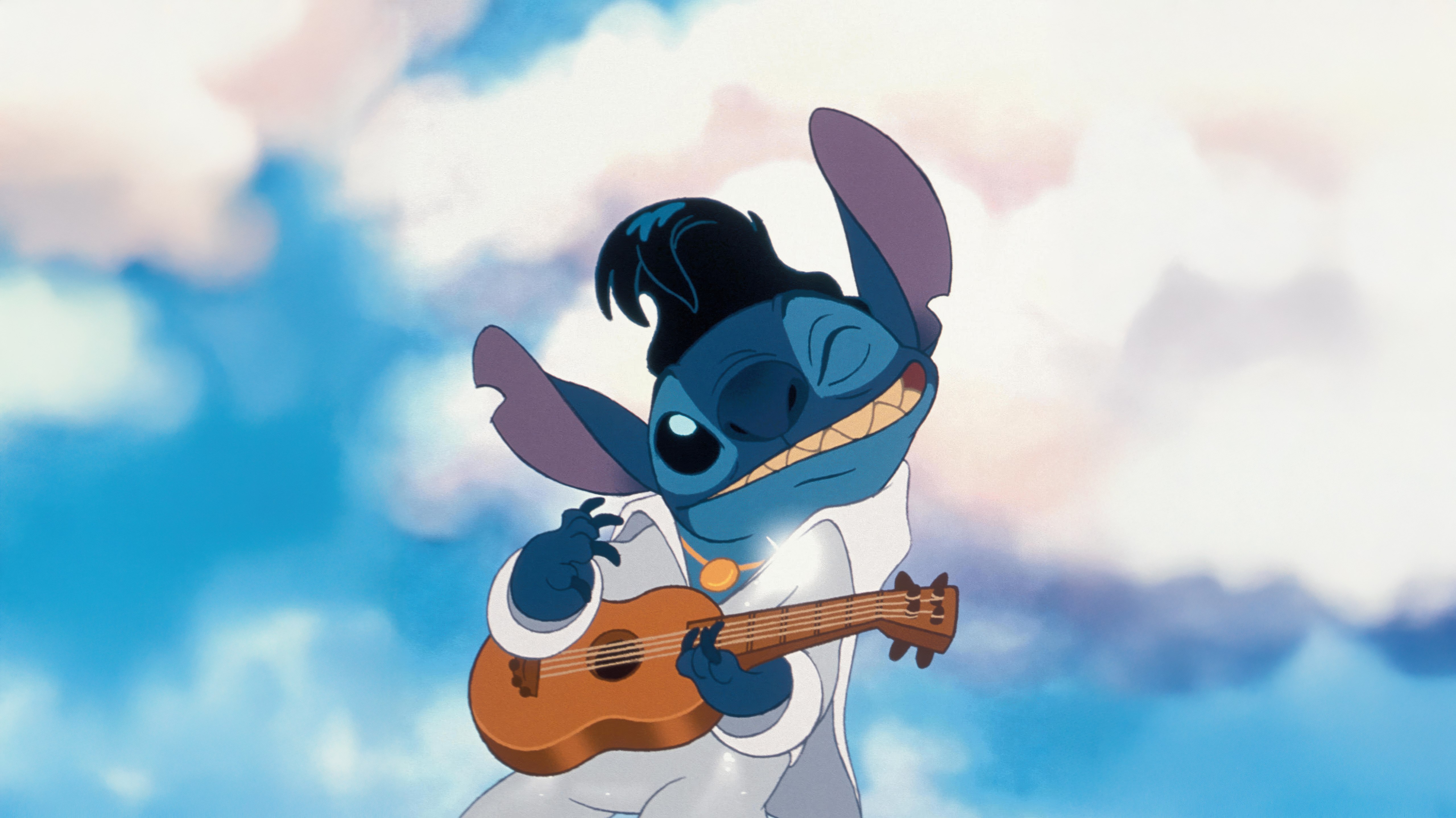 Stitch, Ukulele, 5K, Disney, Guitarra