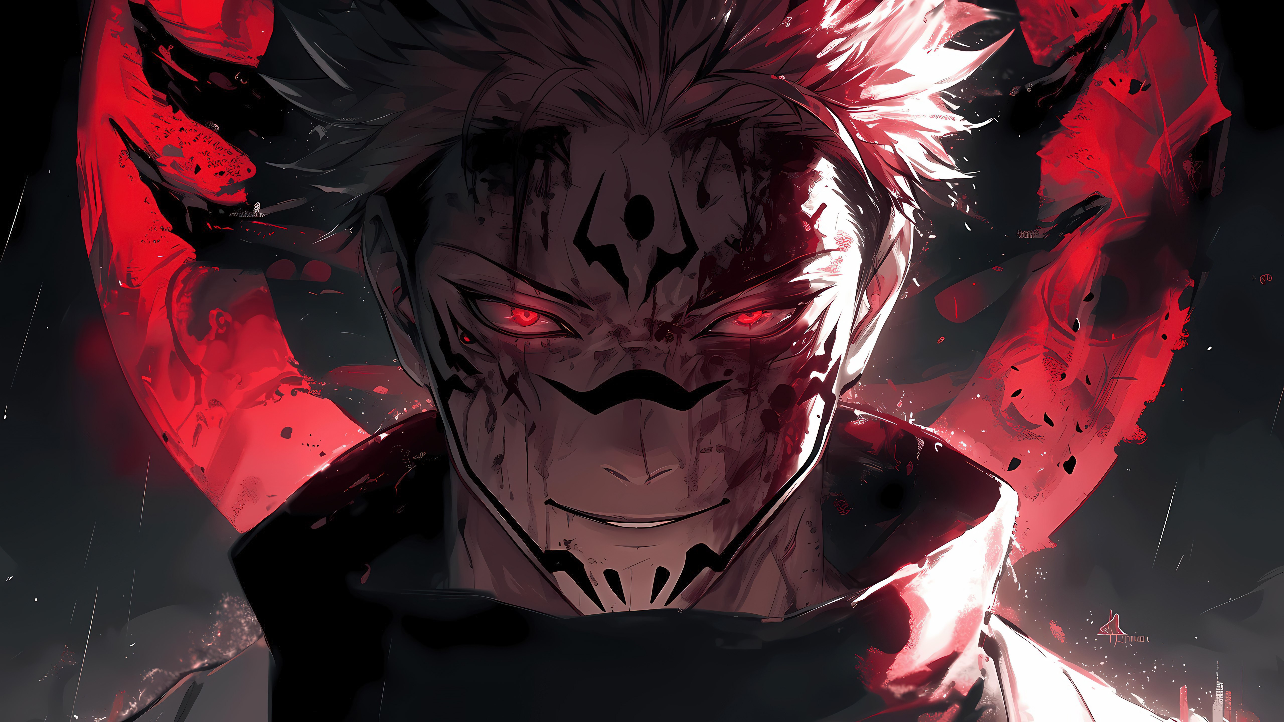 Sukuna, Arte de IA, Jujutsu Kaisen, 5K