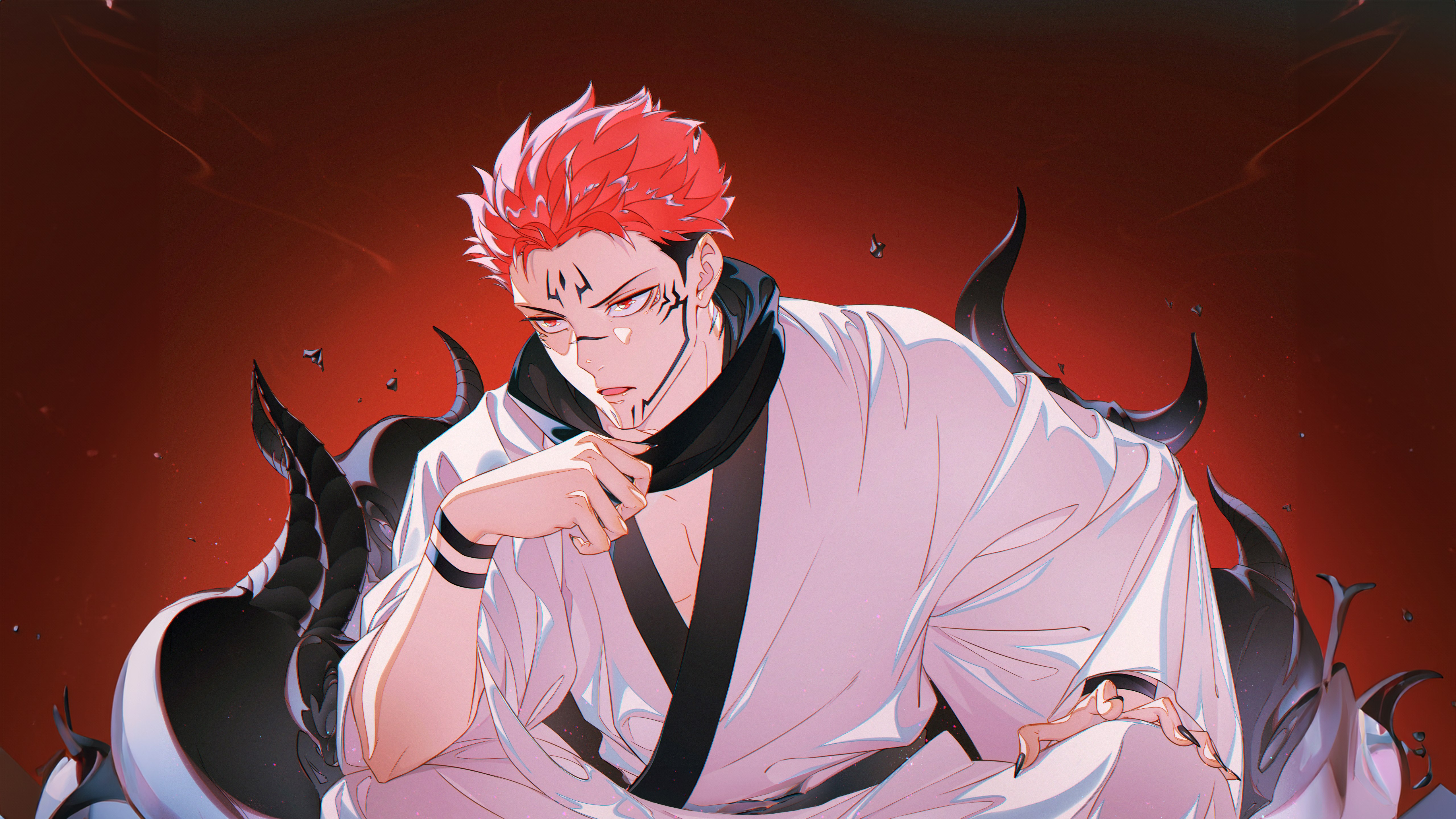 Sukuna, Fundo laranja, Jujutsu Kaisen, 5K