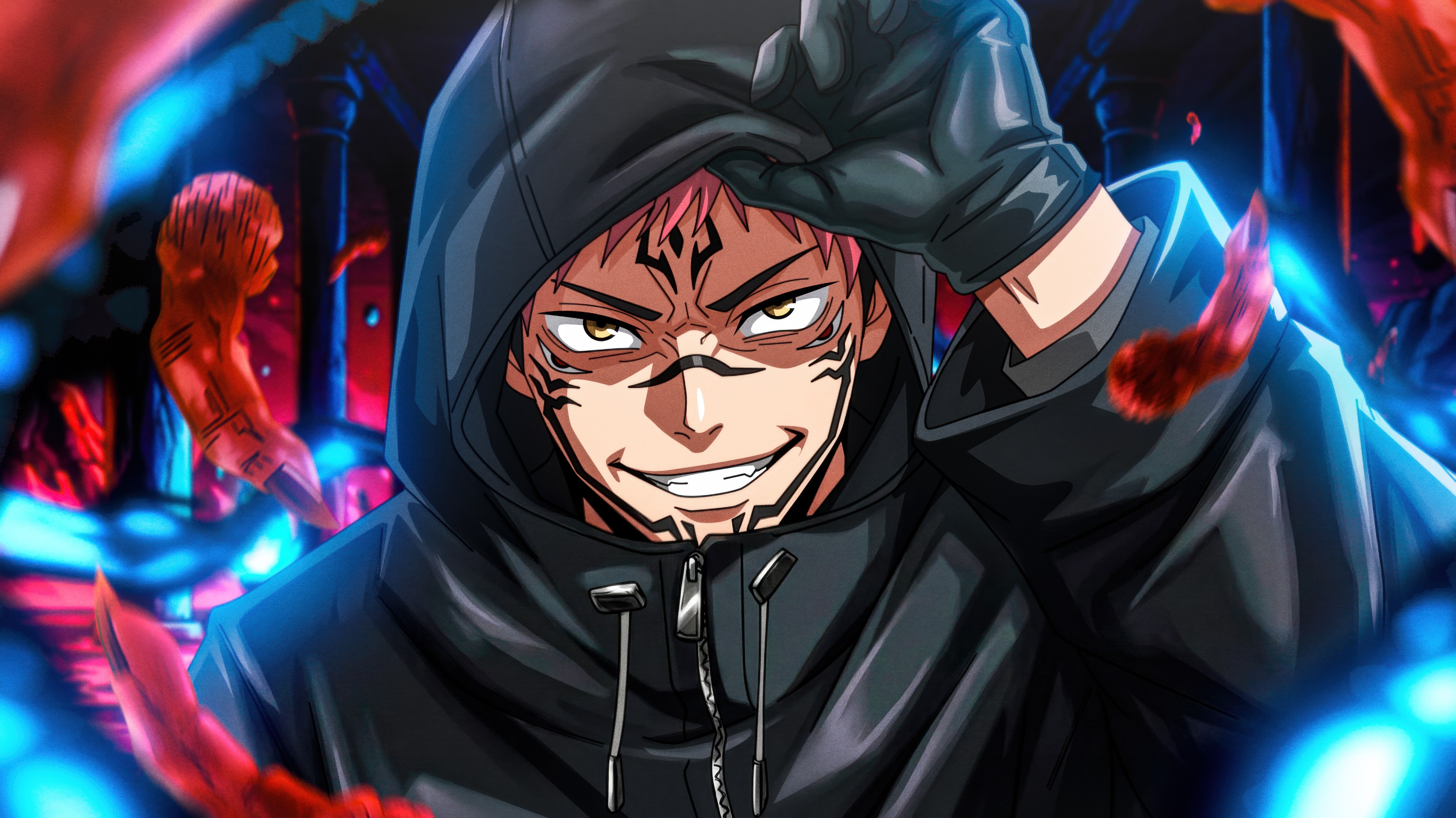 Sukuna, Moletom, Jujutsu Kaisen, 5K