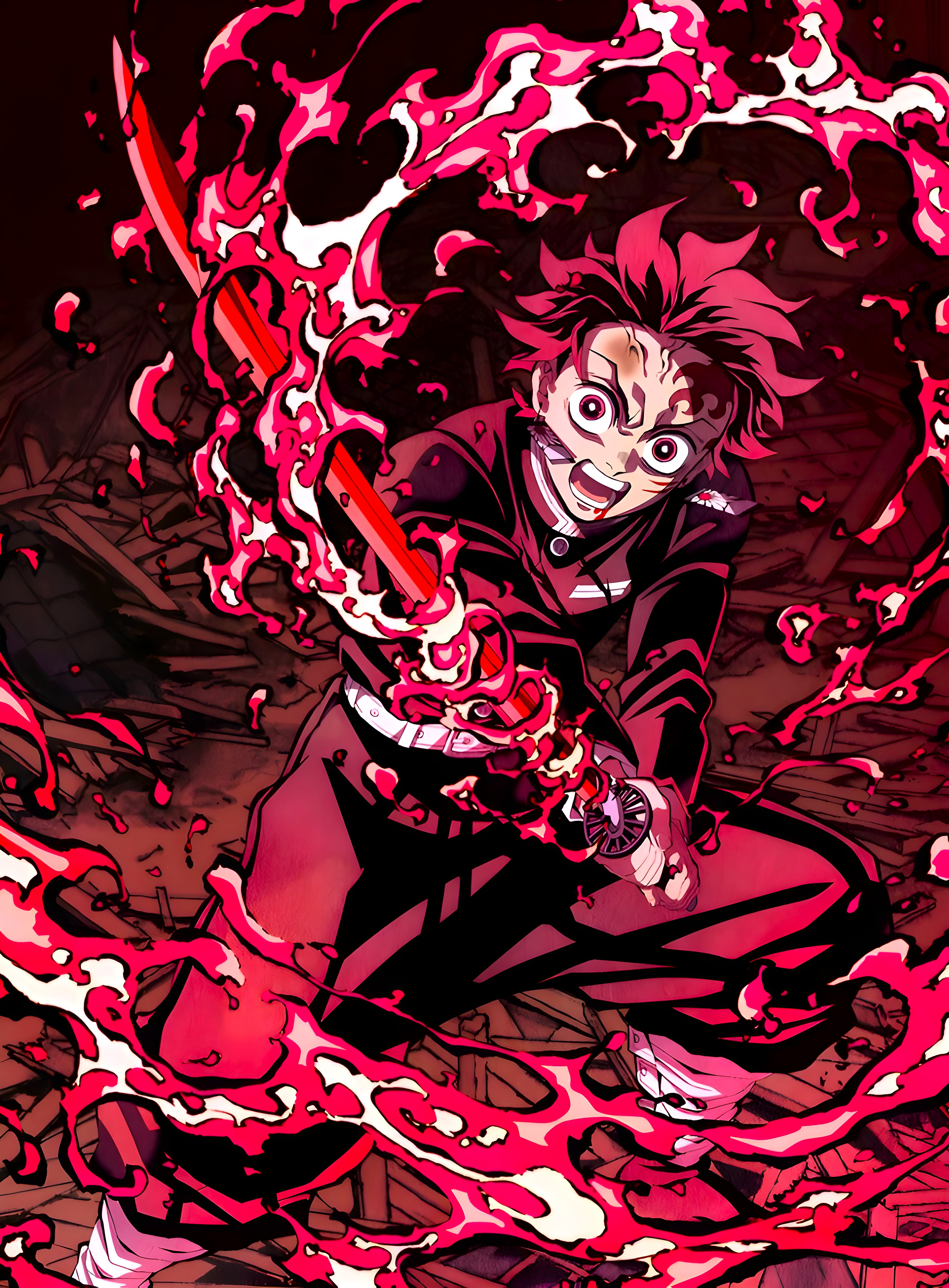 Tanjiro Kamado, Arte, Demon Slayer: Kimetsu no Yaiba, 5K