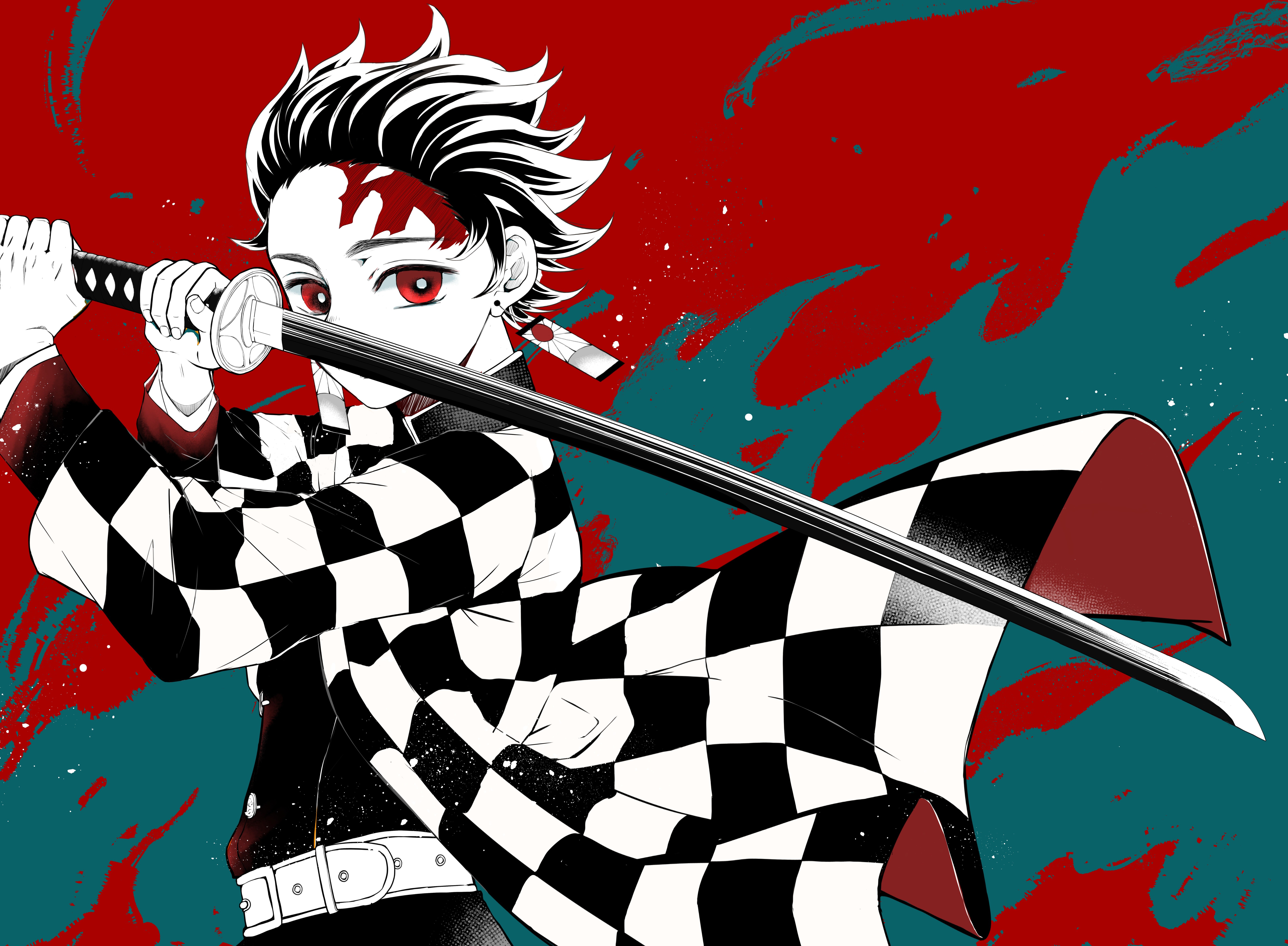 Tanjiro Kamado, 8K, Demon Slayer: Kimetsu no Yaiba, 5K