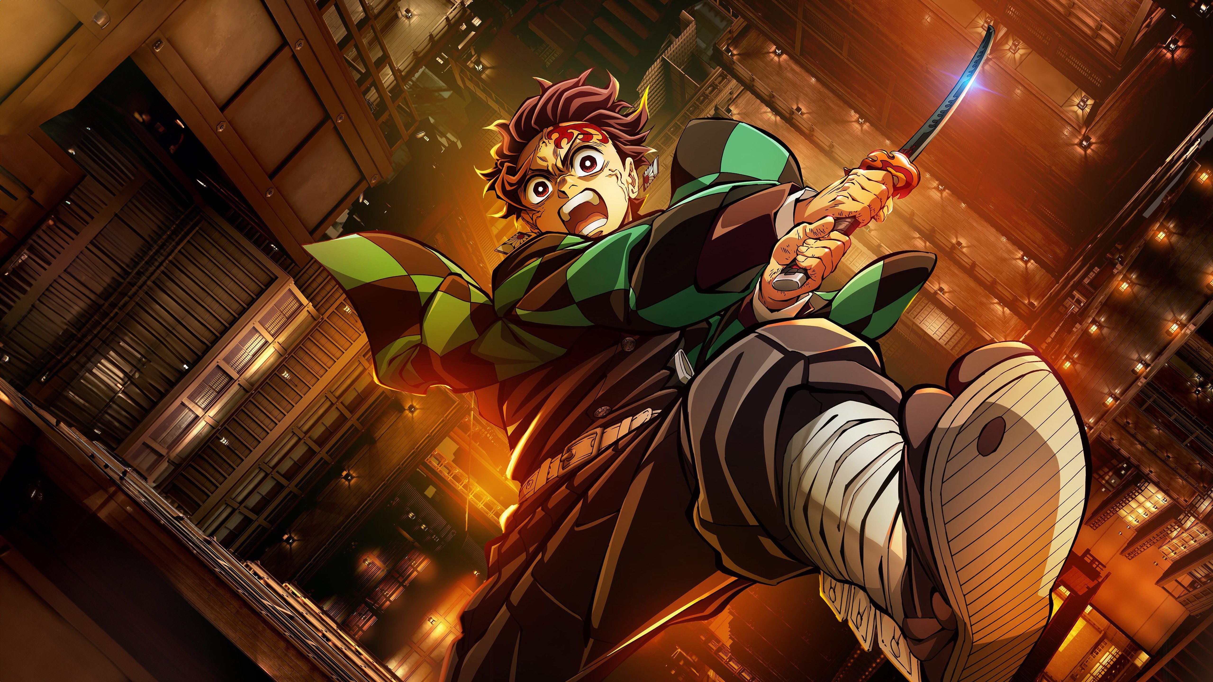 Tanjiro Kamado, Demon Slayer: Kimetsu No Yaiba Infinity Castle, Filmes de 2025, Filme de anime, 5K