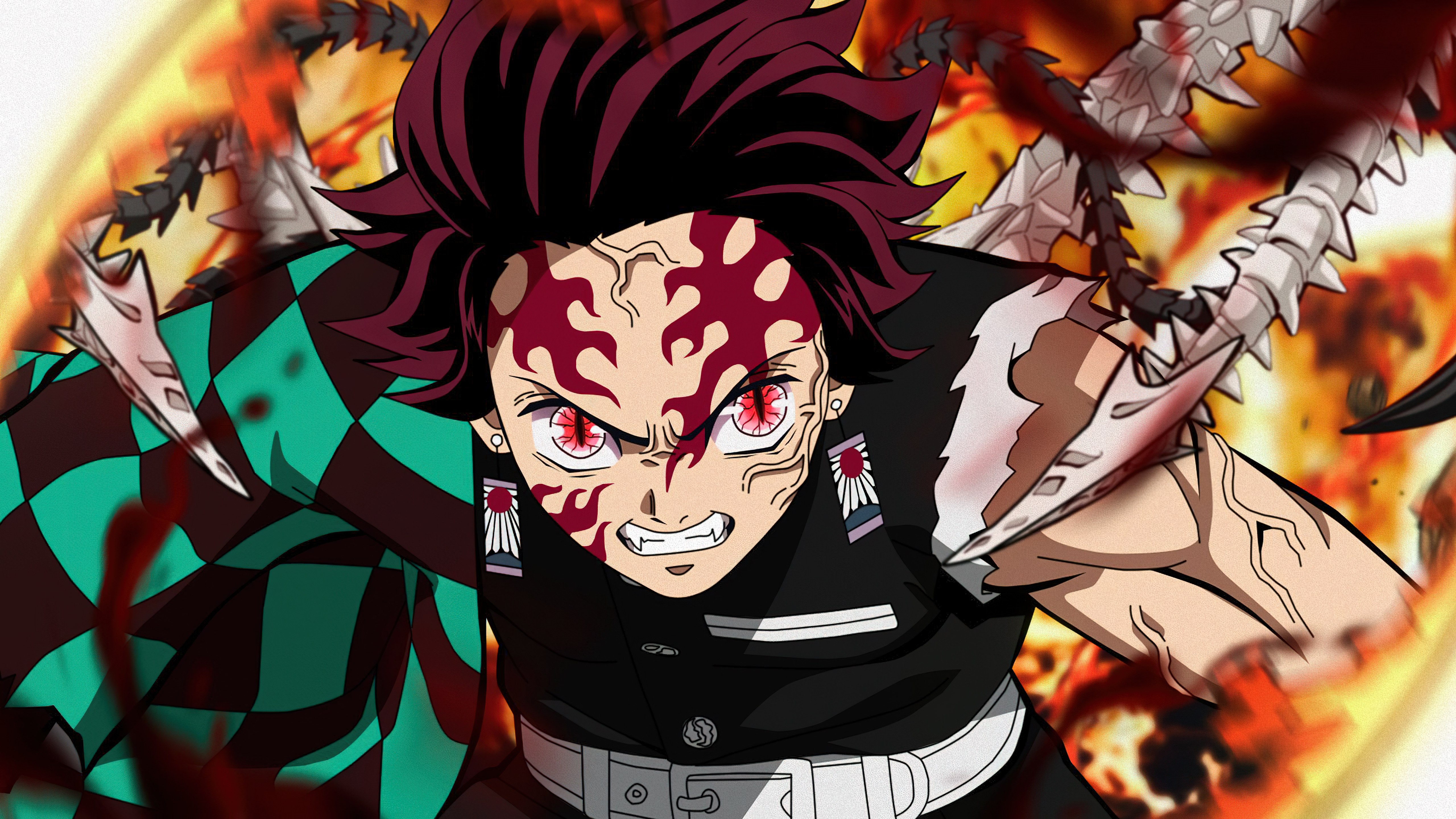 Tanjiro Kamado, Fan Art, Demon Slayer: Kimetsu no Yaiba, 5K