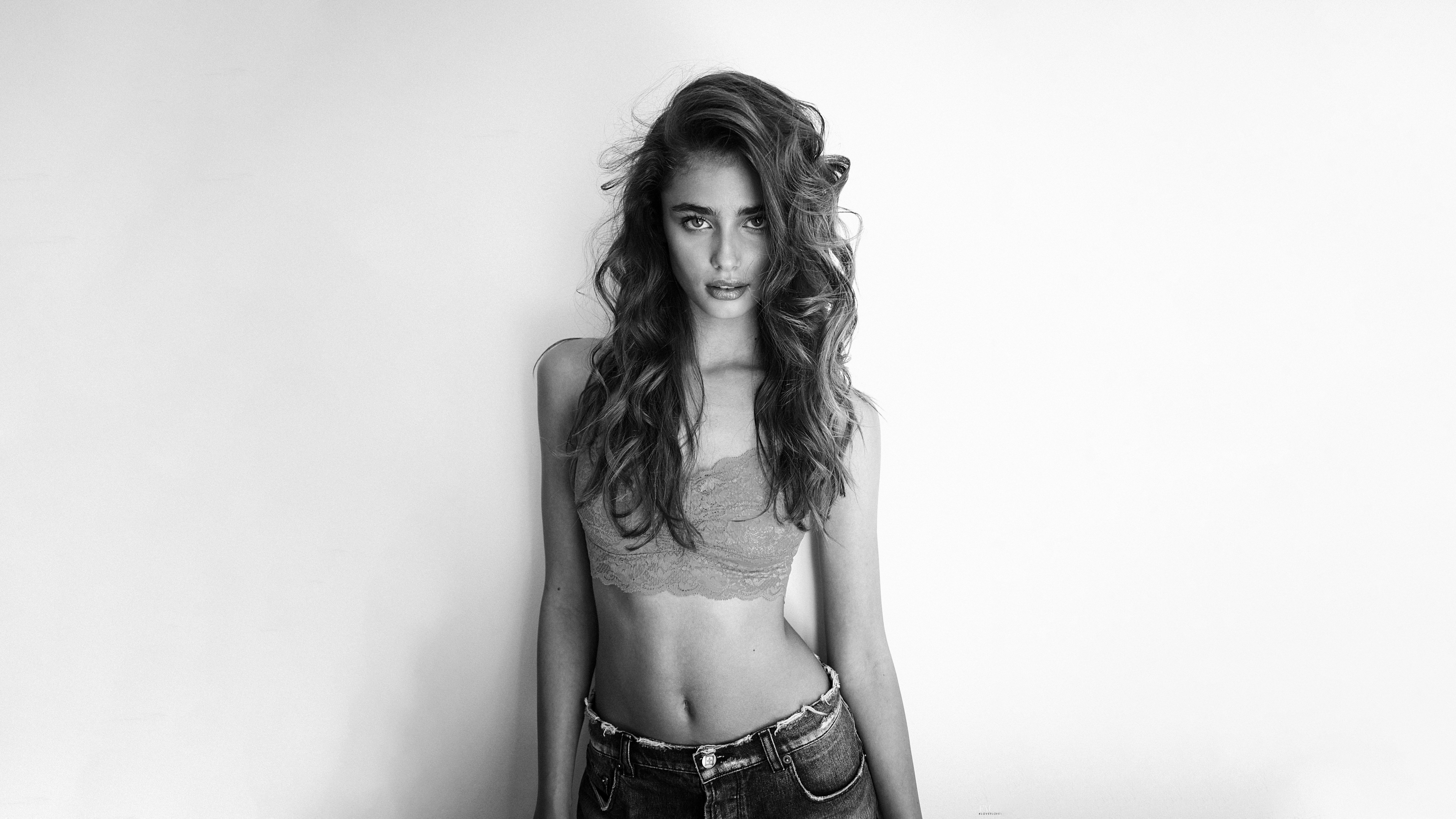Taylor Hill, Monocromático, 5K, 8K, Preto e branco