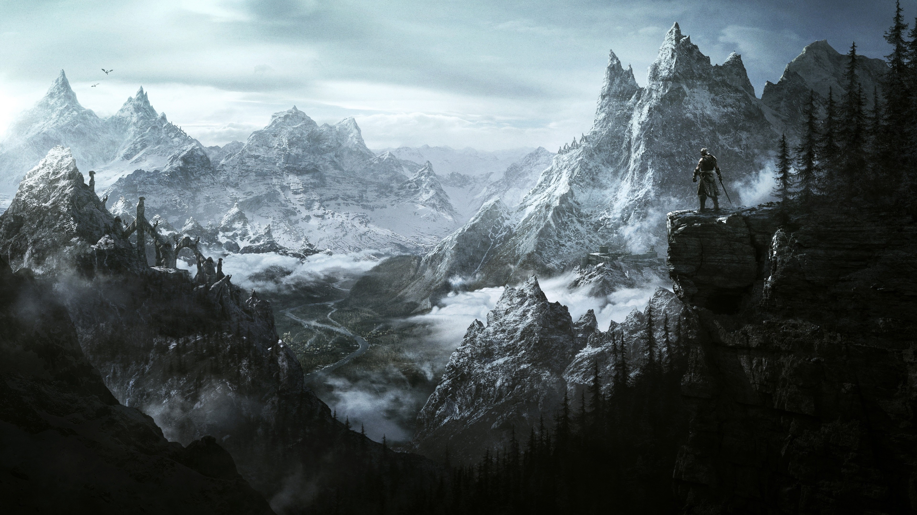 The Elder Scrolls V: Skyrim, Paisagem, Dragonborn