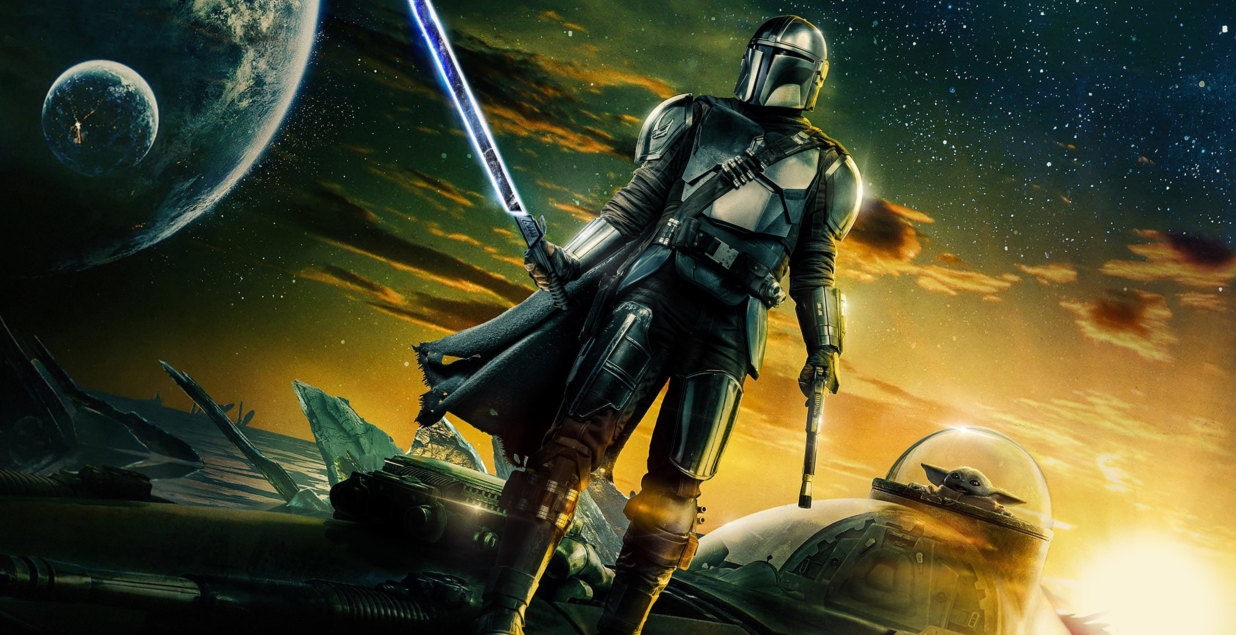 The Mandalorian, Temporada 3, Din Djarin, Darksaber, Grogu, Baby Yoda, Série de 2023
