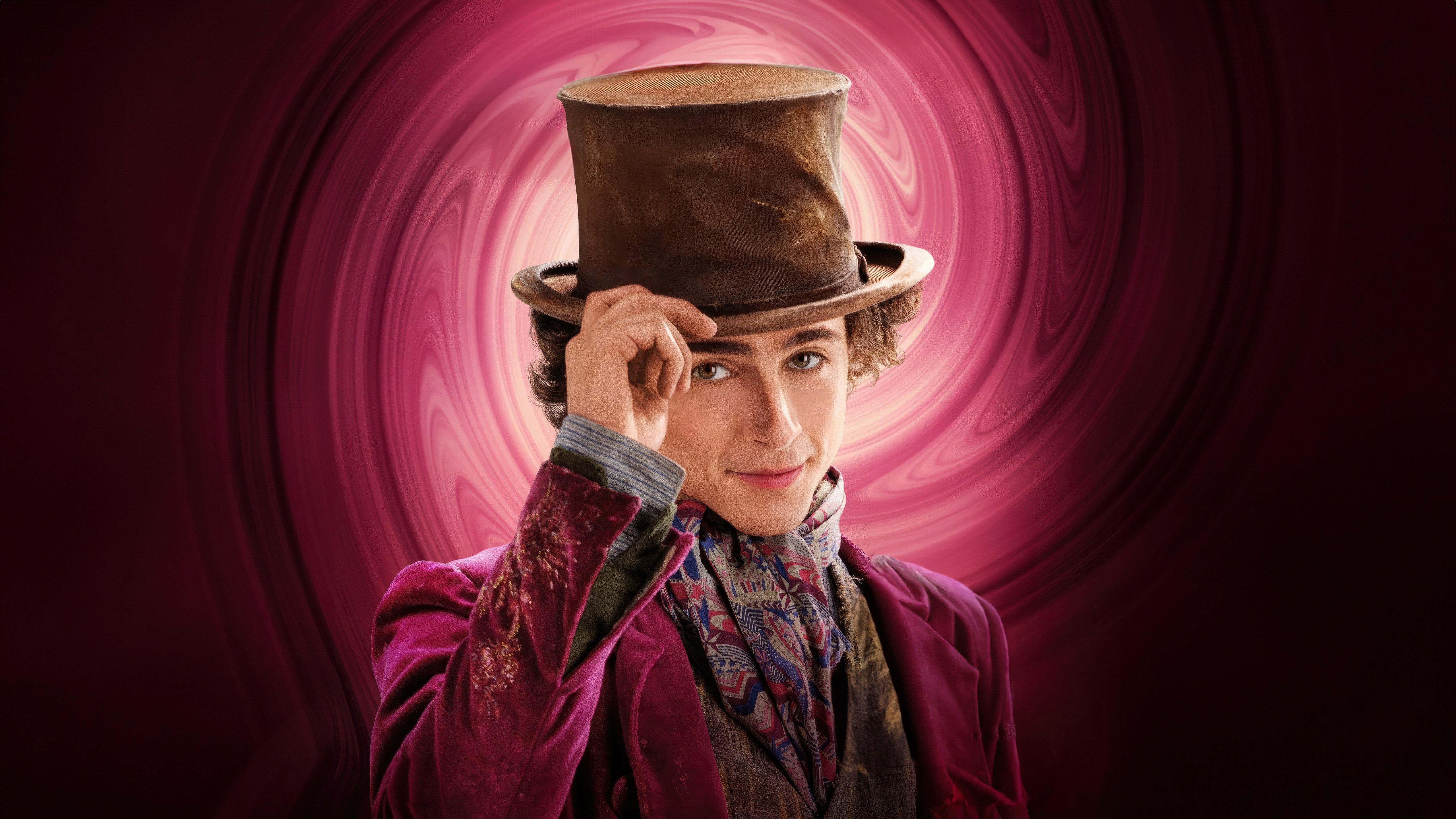 Timothée Chalamet, Willy Wonka, Filmes de 2023, 5K