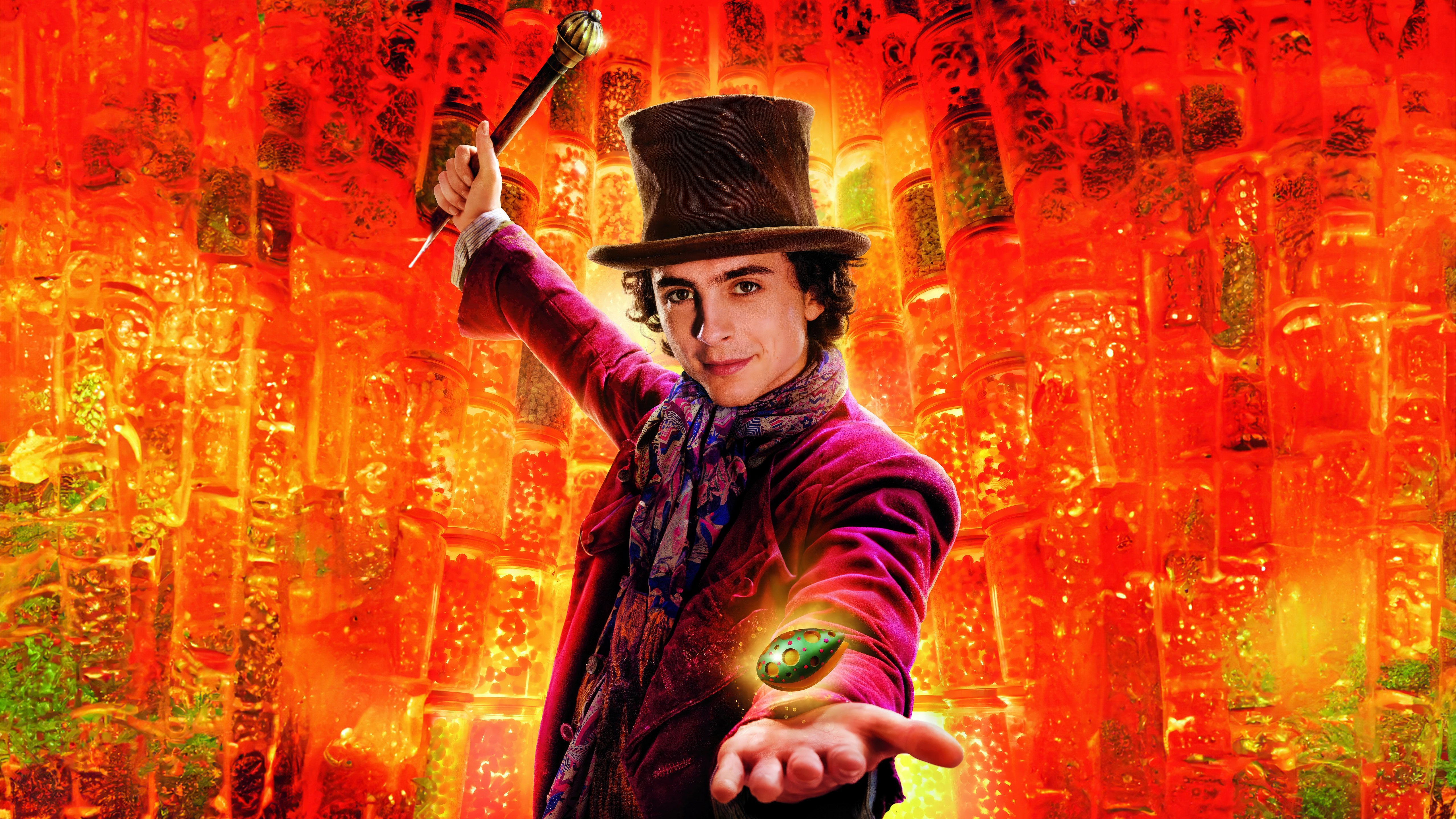 Timothée Chalamet, Wonka, 5K, Filmes de 2023
