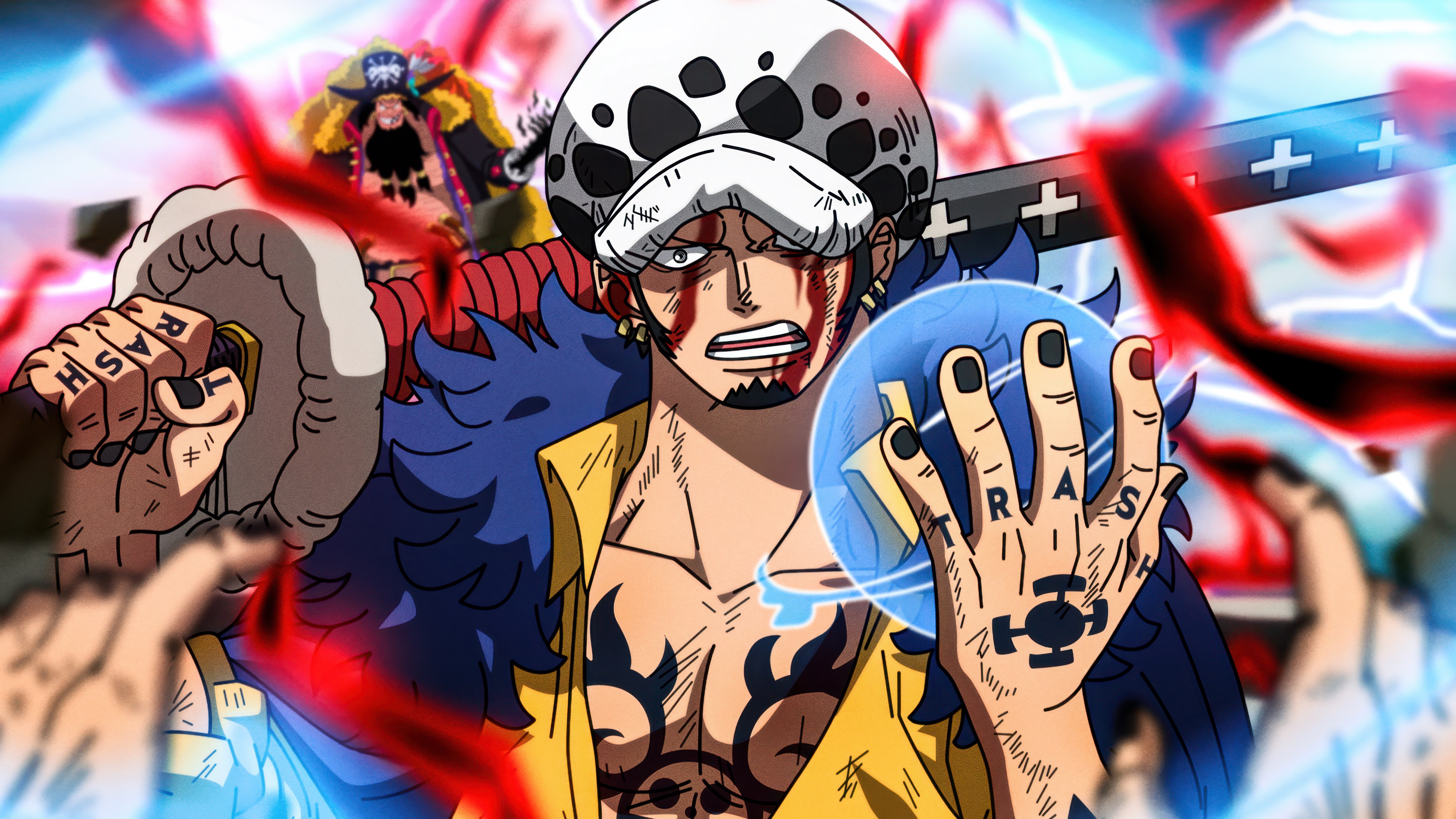 Trafalgar Law, 5K, Arte, One Piece
