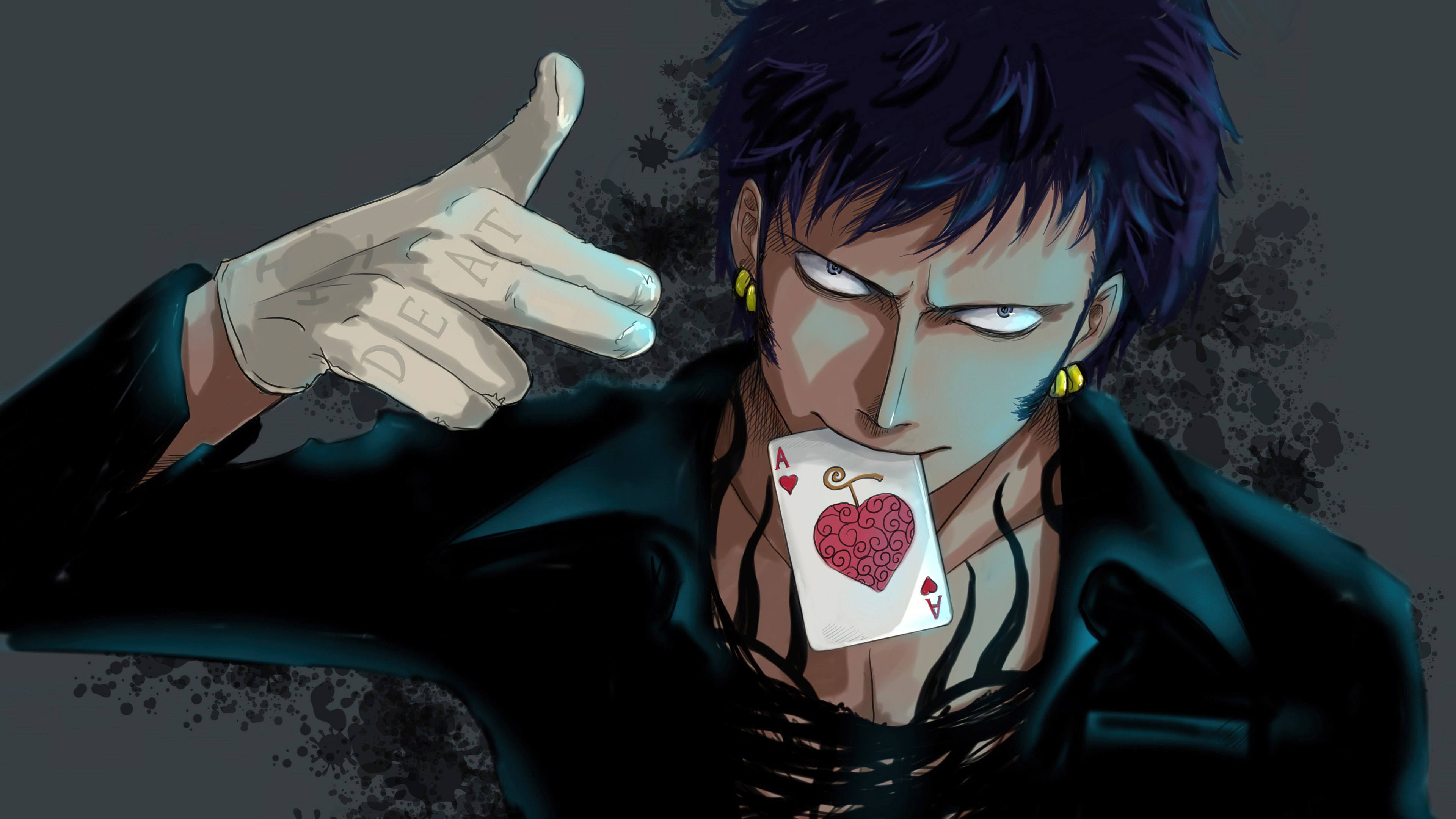 Trafalgar Law, Coração, Arte, One Piece