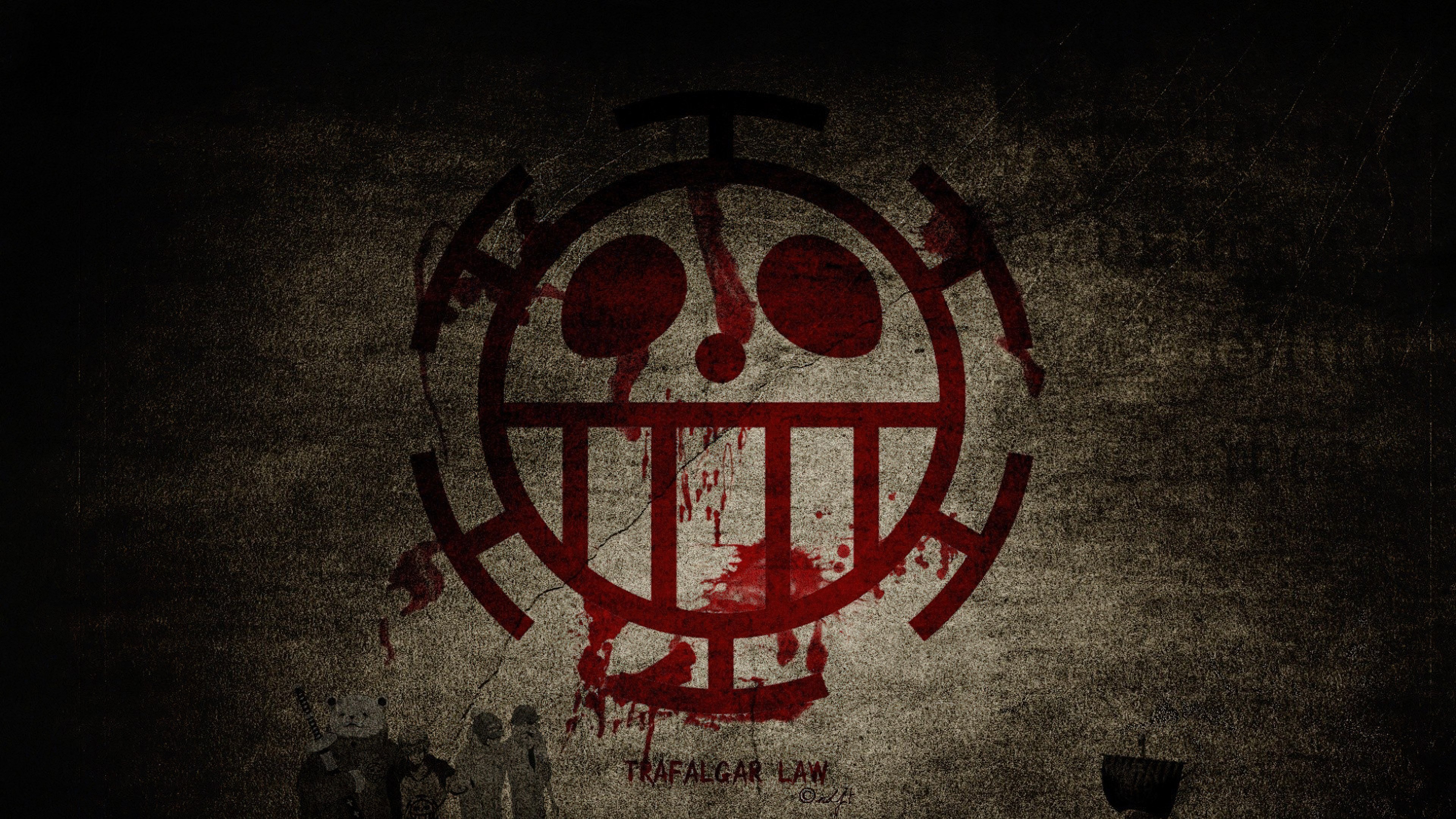Trafalgar Law, Logo, One Piece