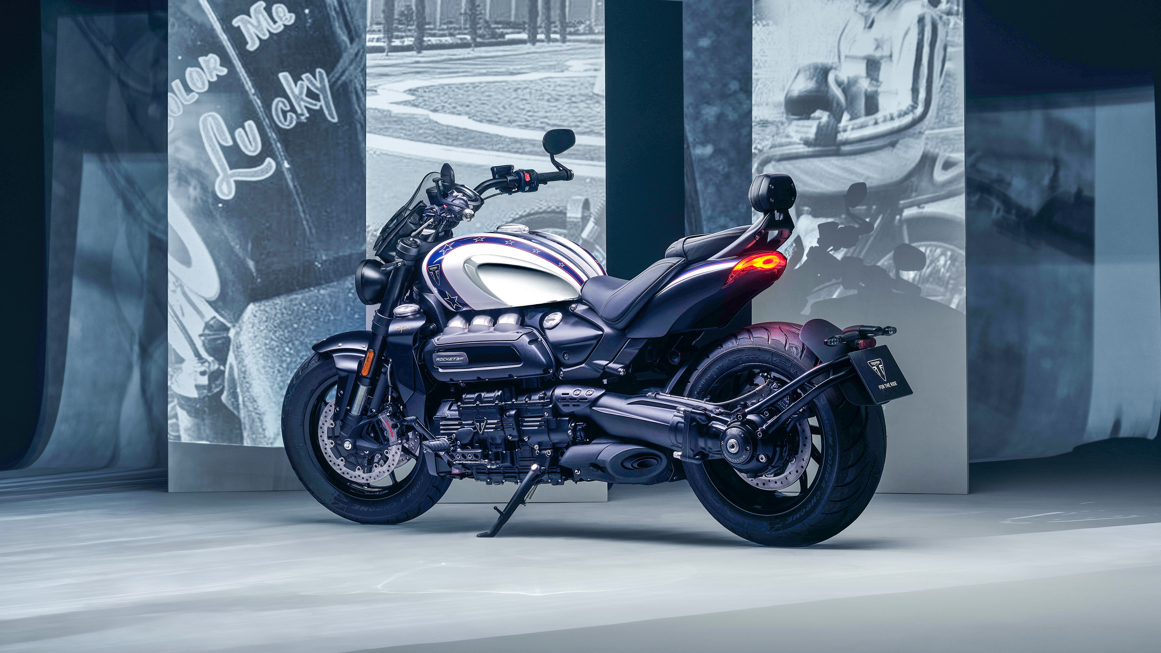 Triumph Rocket 3 Evel Knievel Edição Limitada, 2024, Moto roadster, Triumph Rocket 3