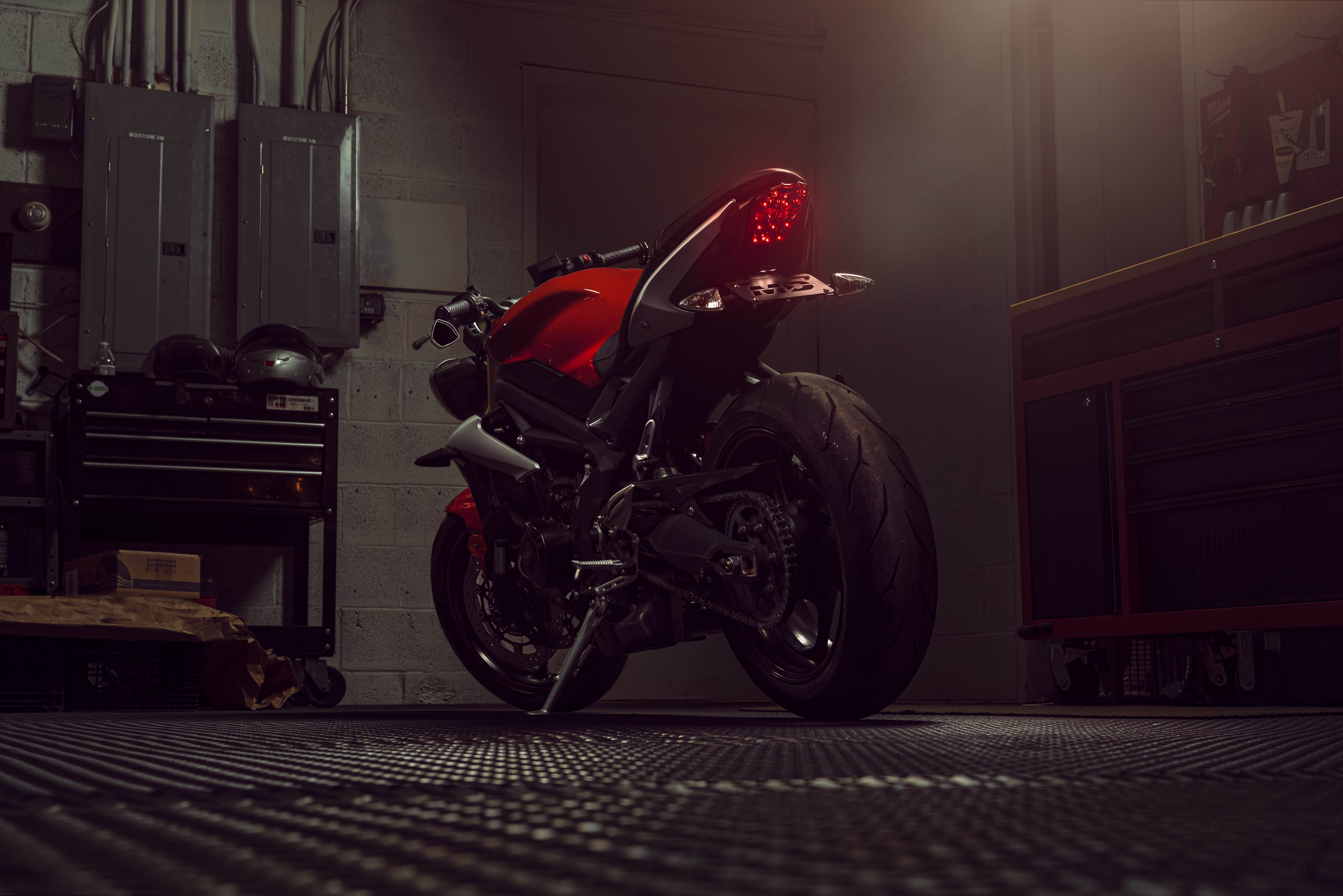 Triumph Speed Triple, Motos esportivas, 5K, 8K