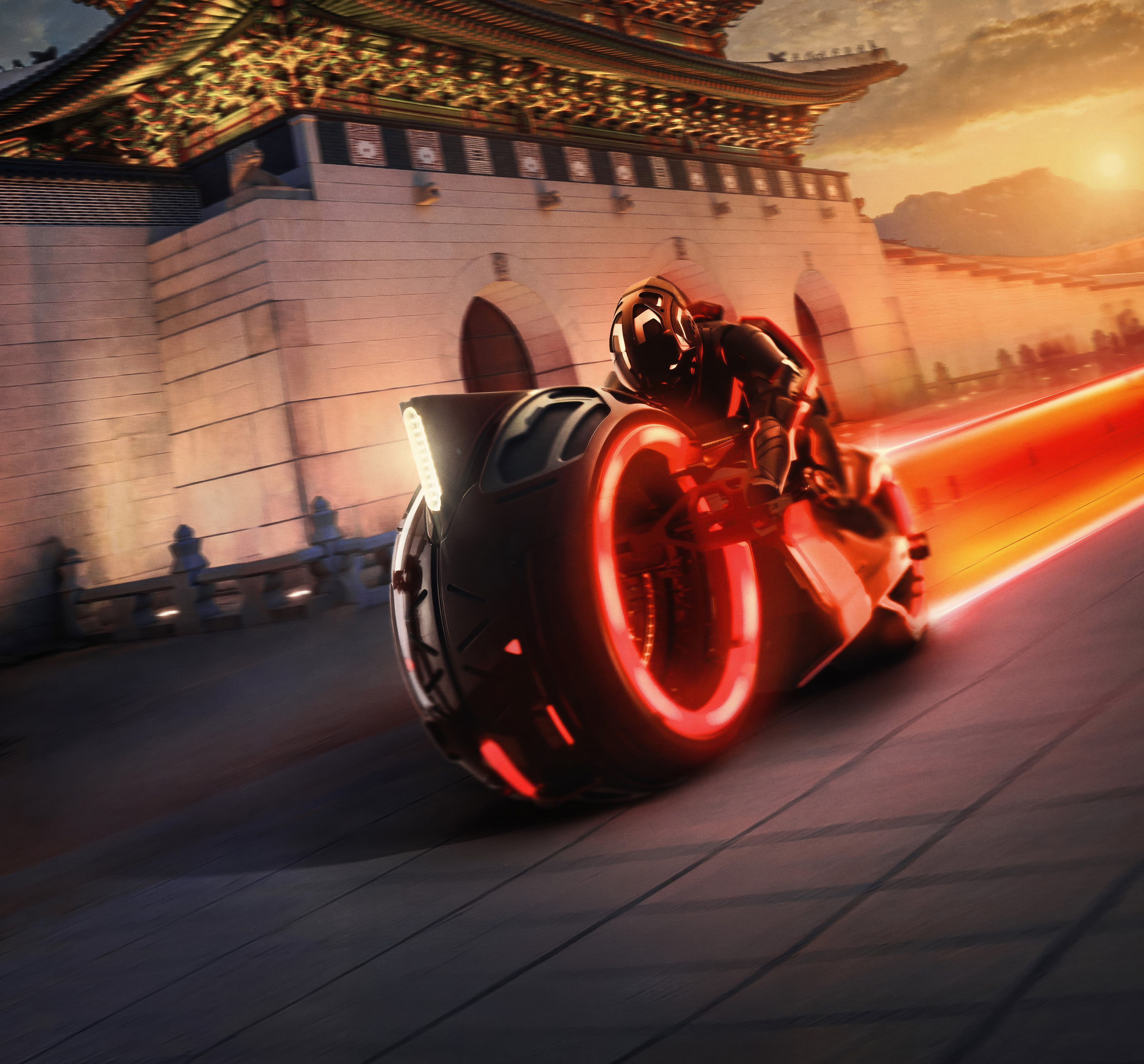 Tron: Ares, Light Cycle, Filmes de 2025, 5K