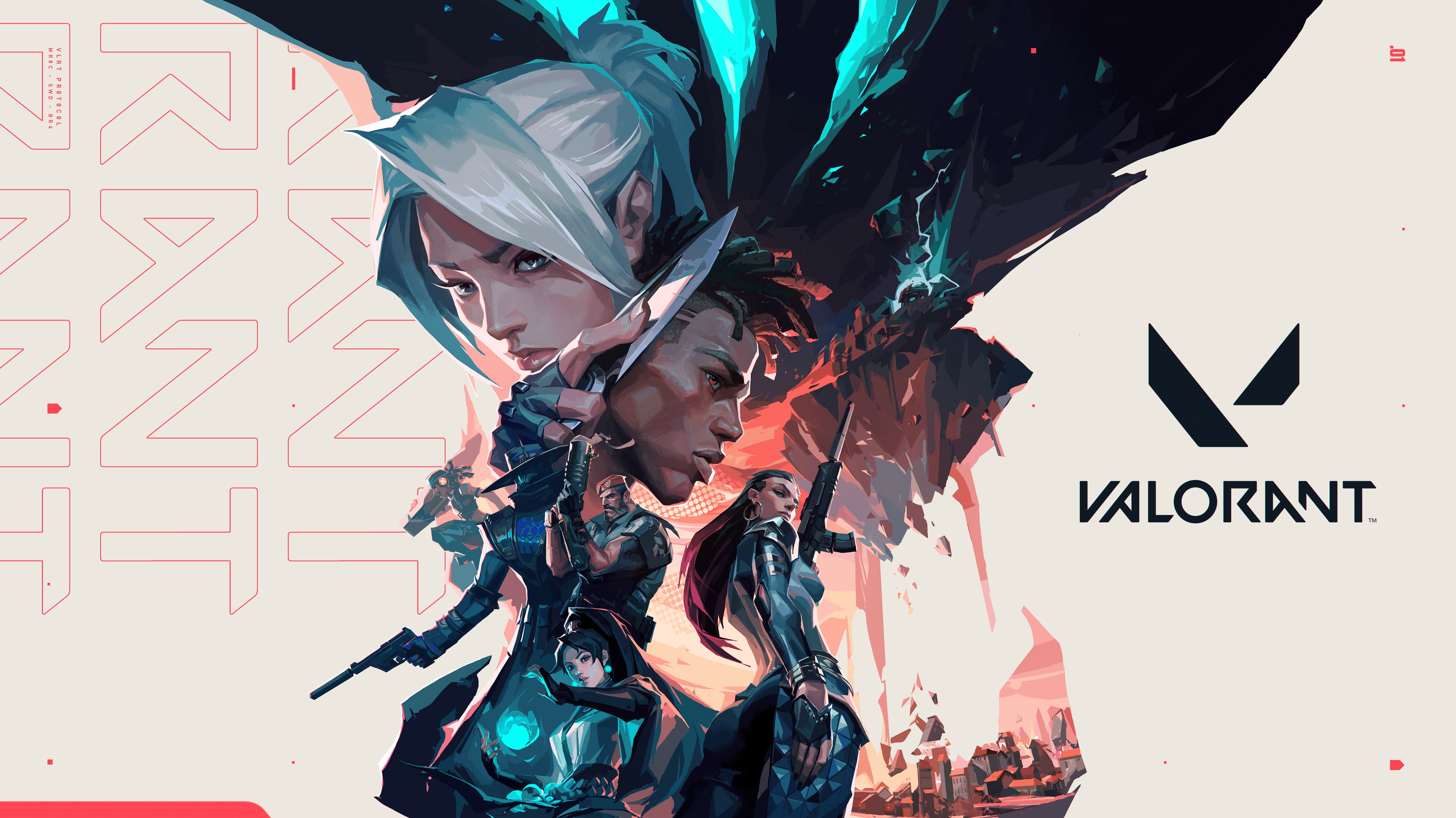 Valorant, Arte do jogo, Reyna, Jett, Phoenix, 5K