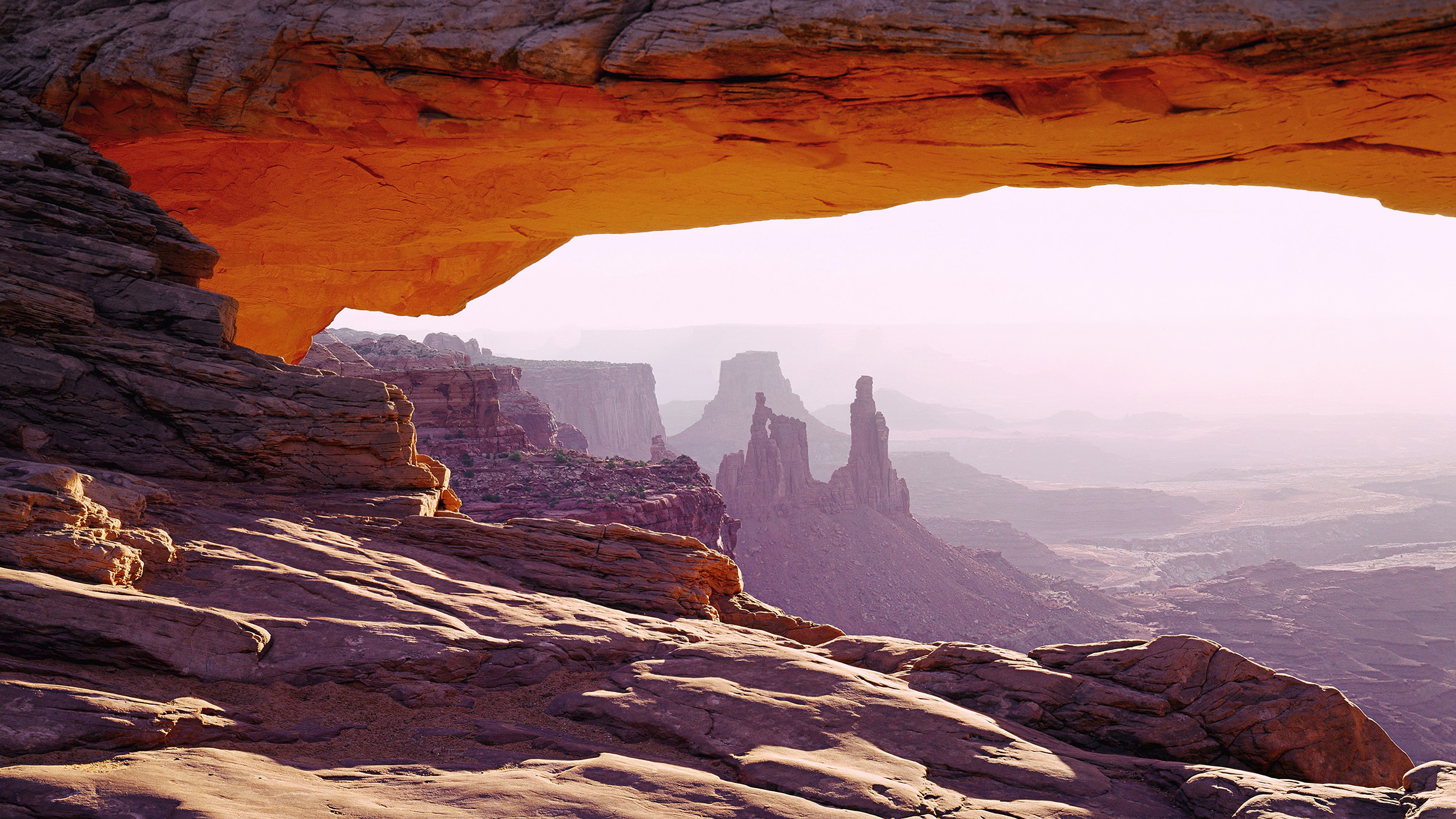 Windows 7, Grand Canyon, Paisagem, Mesa Arch, Utah, Ponto cênico, Rochas