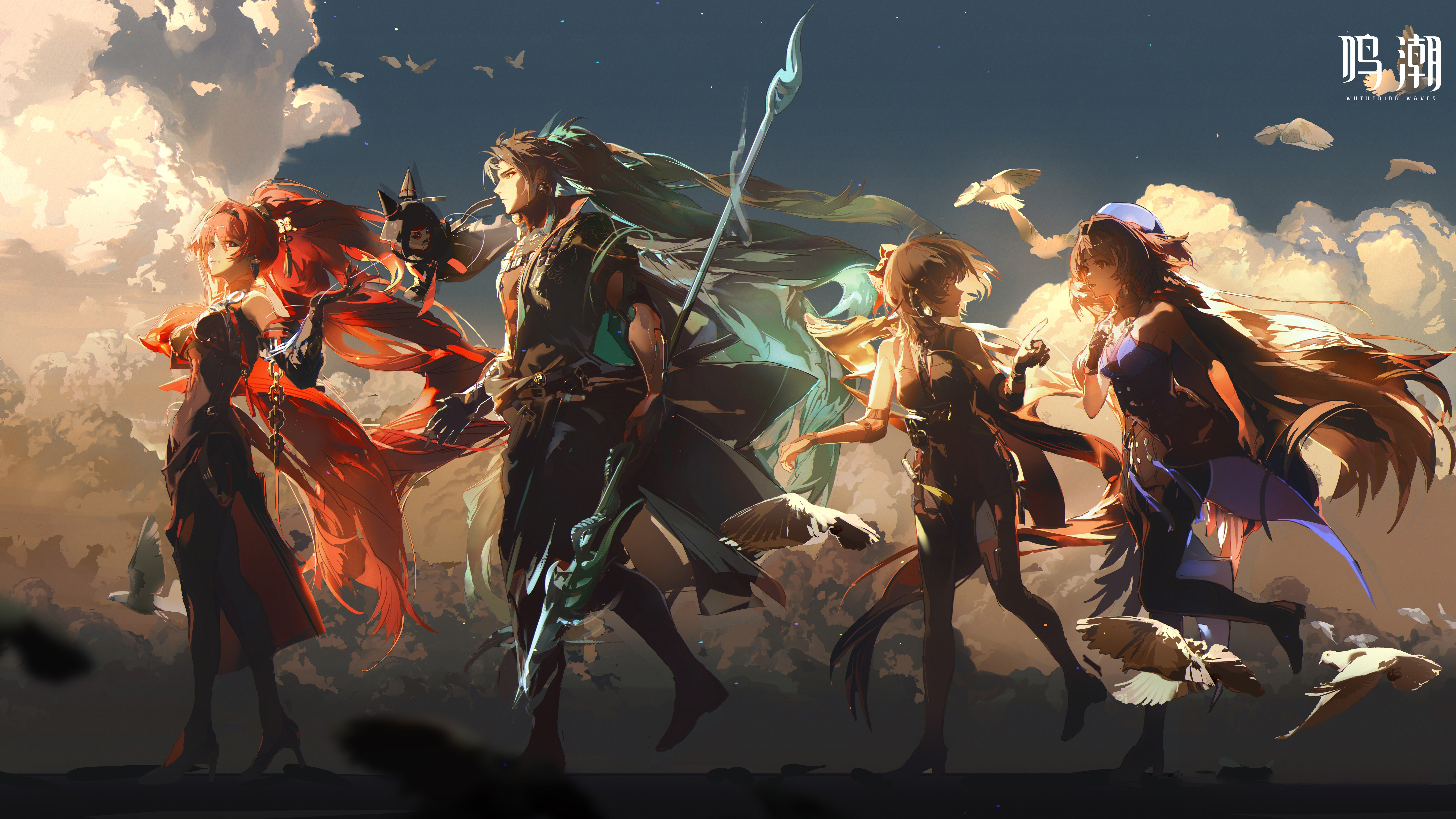 Wuthering Waves, 8K, Arte do jogo, 5K, Videogame, Jogos para Android, Jogos para iOS, Jogos para PC, Jogos de 2024